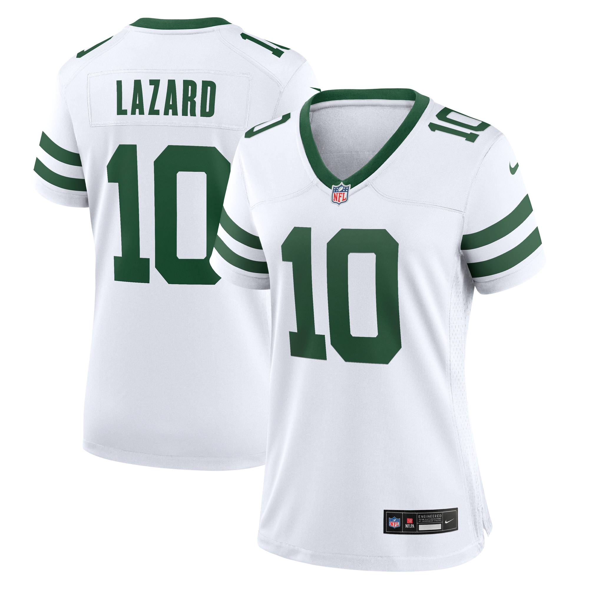 Allen Lazard New York Jets Nike Women's Legacy Player Game Jersey - White - vstockx
