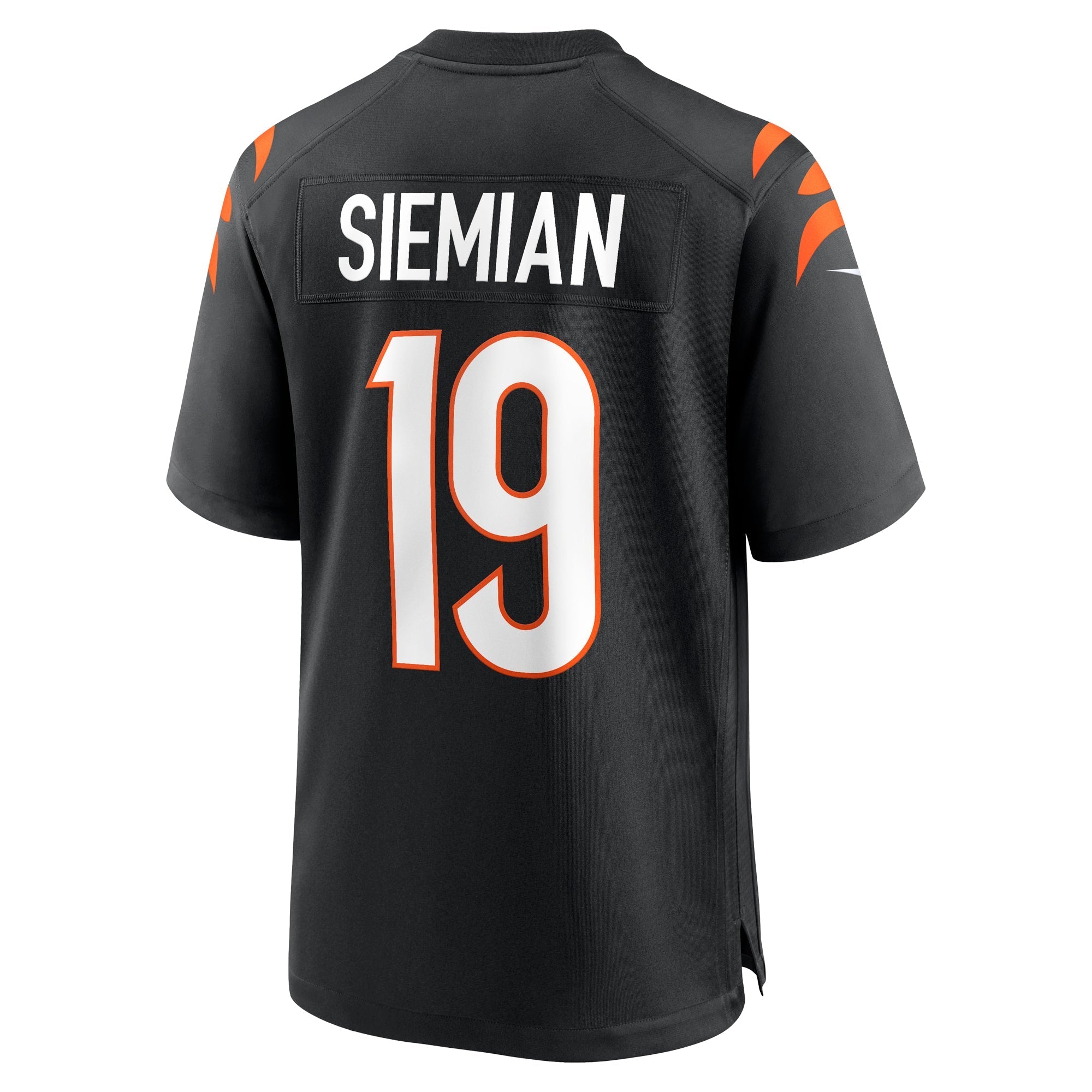 Men's Nike Trevor Siemian Black Cincinnati Bengals Team Game Jersey - vstockx