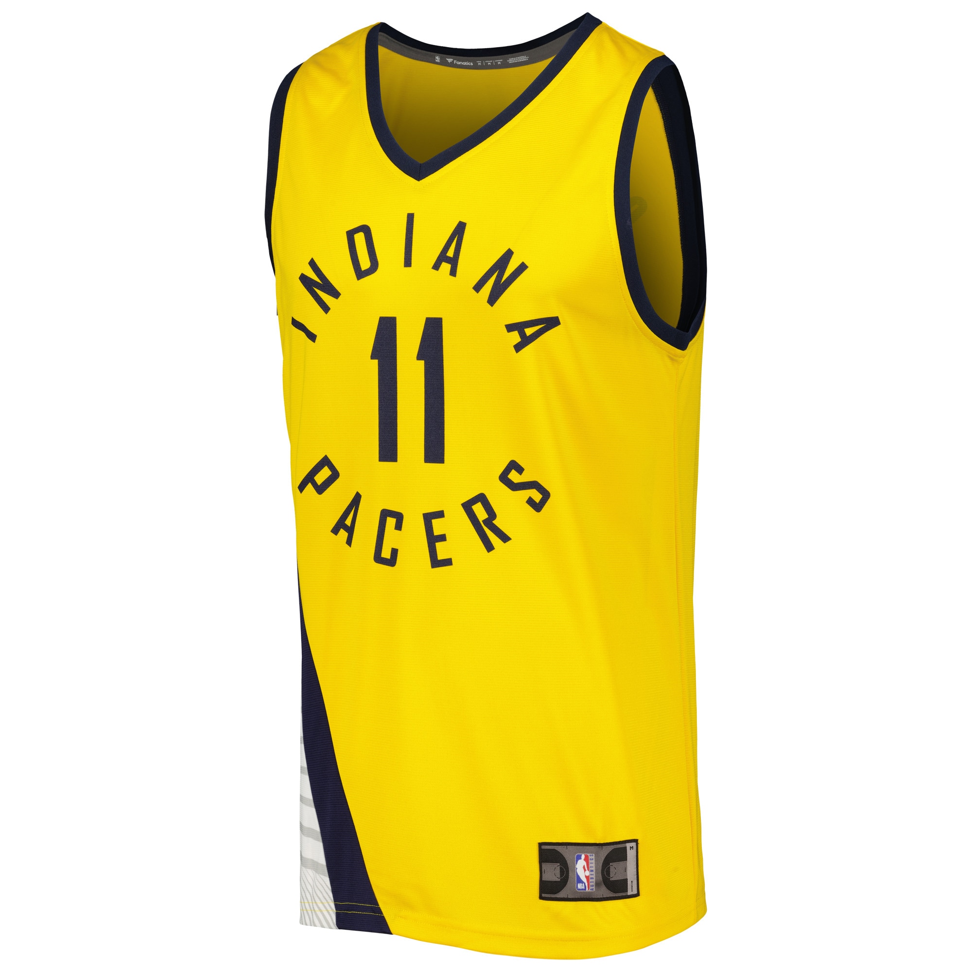 Domantas Sabonis Indiana Pacers Fanatics Branded Fast Break Player Replica Jersey - Statement Edition - Gold - vstockx