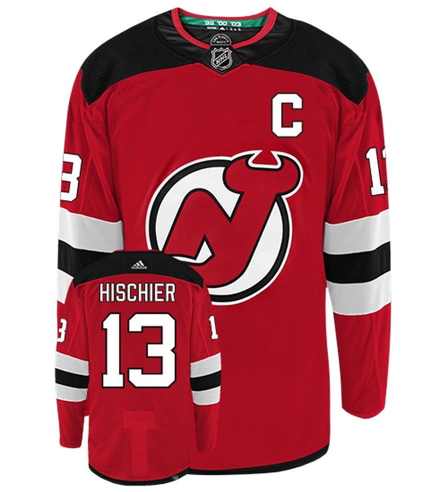 Nico Hischier New Jersey Devils Adidas Primegreen Authentic NHL Hockey Jersey - vstockx