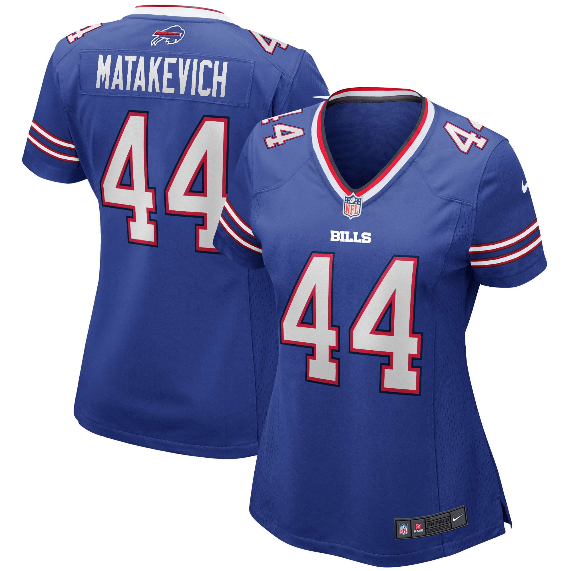 Tyler Matakevich Buffalo Bills Nike Women's Player Game Jersey - Royal - vstockx