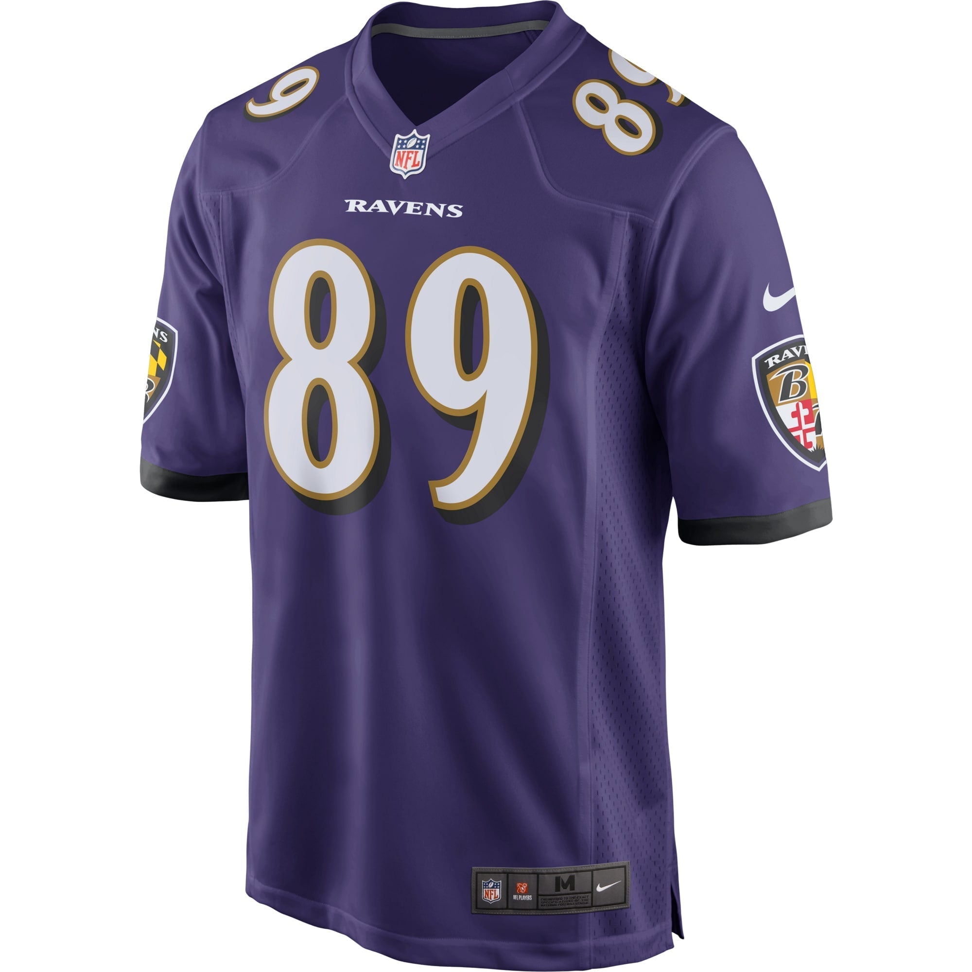 Men's Nike Mark Andrews Purple Baltimore Ravens Game Jersey - vstockx