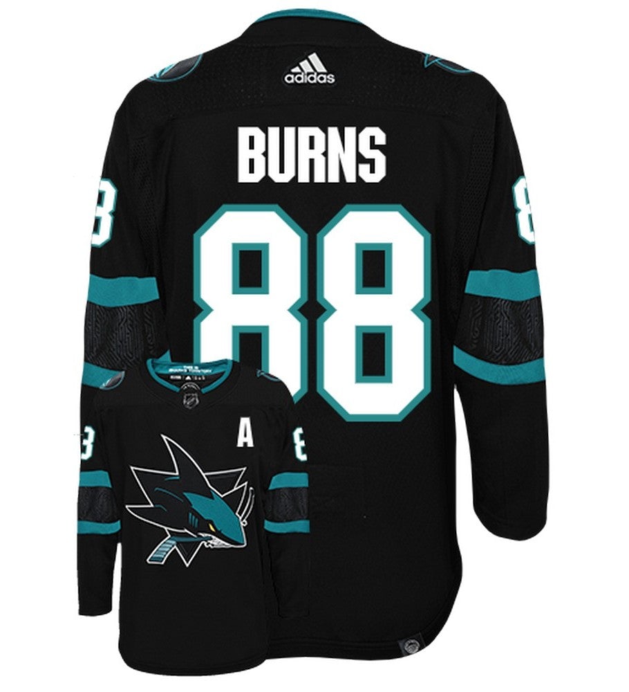 Brent Burns San Jose Sharks Adidas Primegreen Authentic NHL Hockey Jersey - vstockx