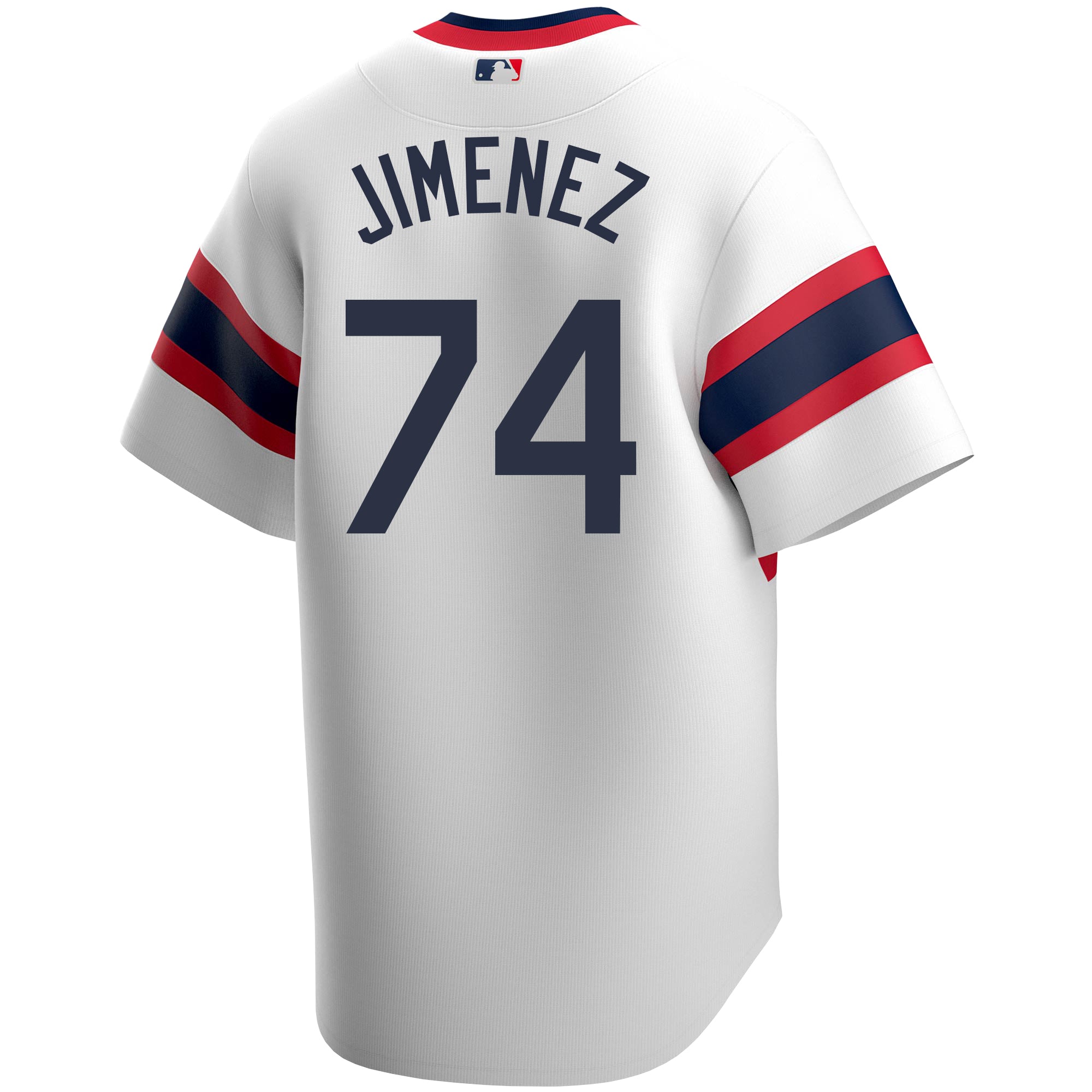Eloy Jimenez Chicago White Sox Nike Home White Cooperstown Replica Jersey - vstockx