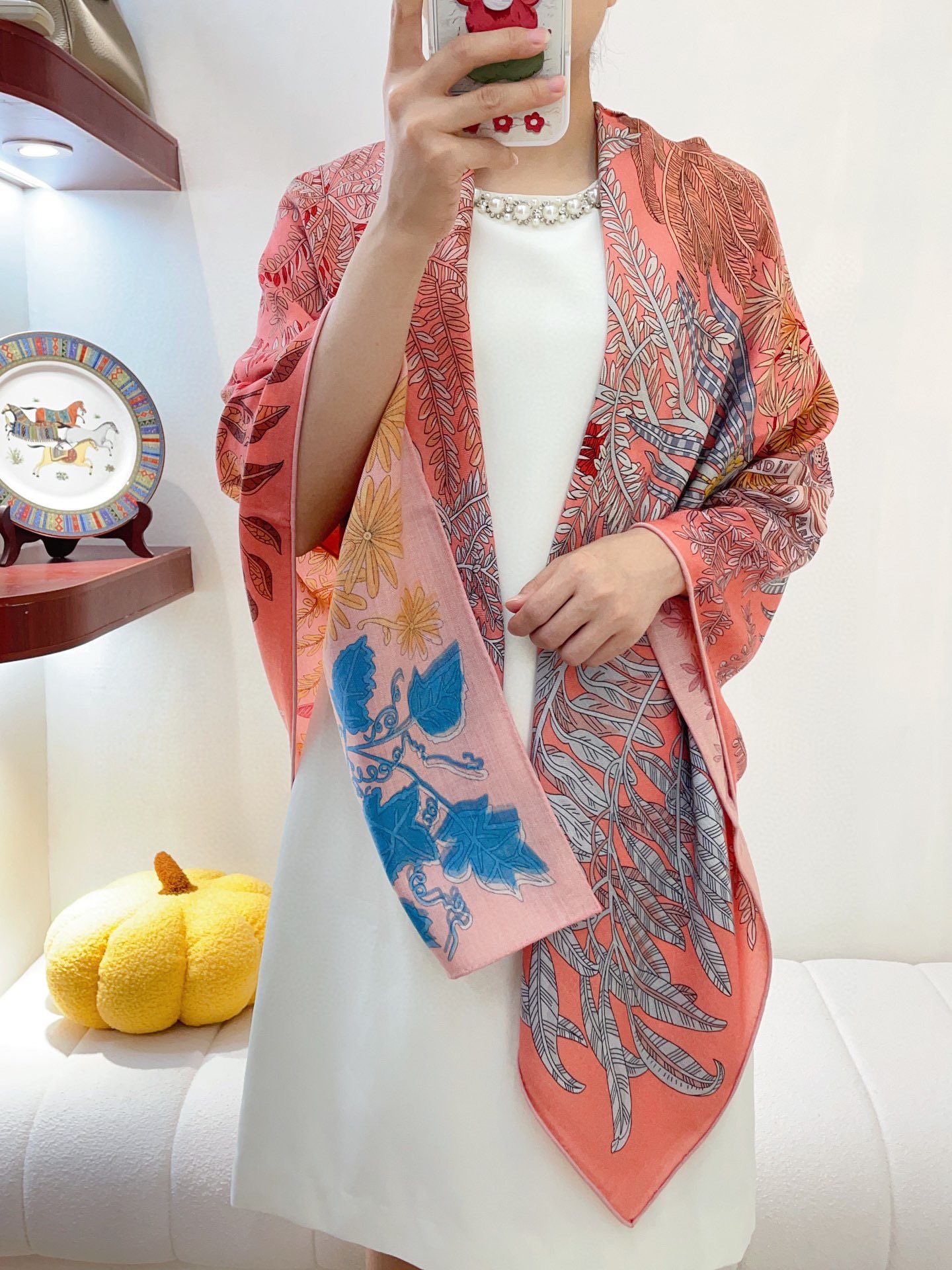 Streetwear Scarf Hermes 328762 SIZE:135cm*135cm - vstockx