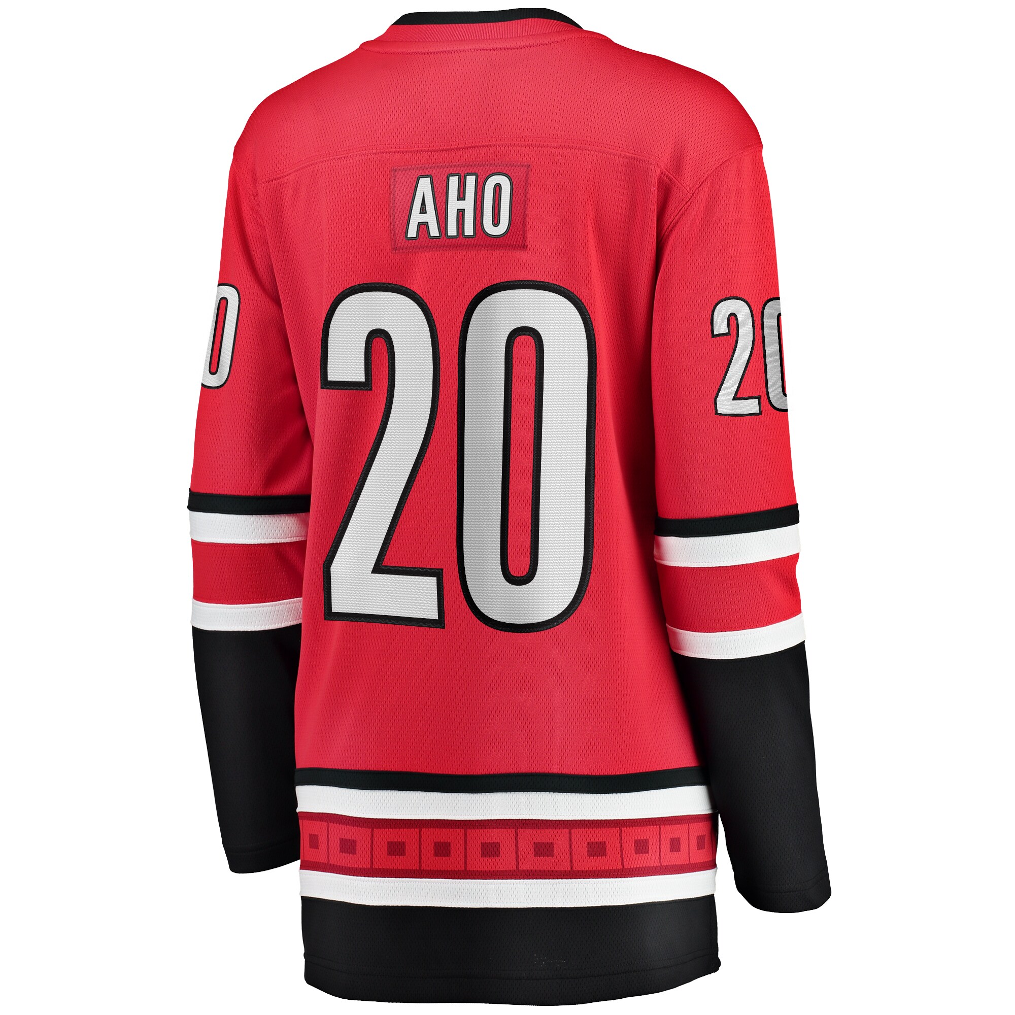 Sebastian Aho Carolina Hurricanes Fanatics Branded Women's Alternate Breakaway Player Jersey - Red - vstockx