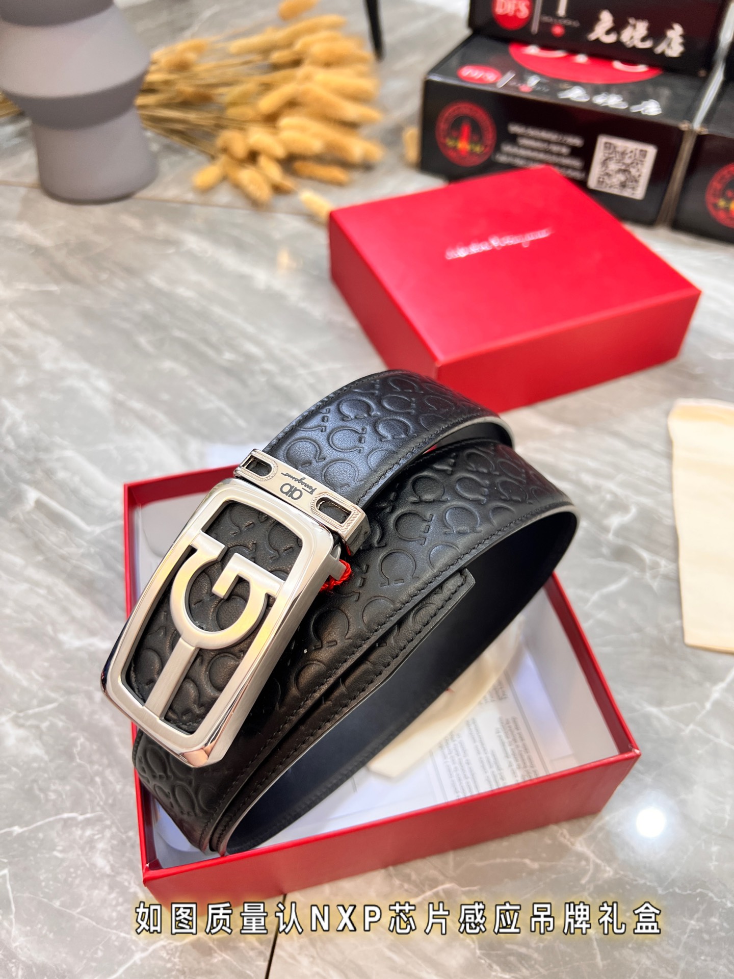 Streetwear Belt Ferragamo 320019 size:3.5cm - vstockx