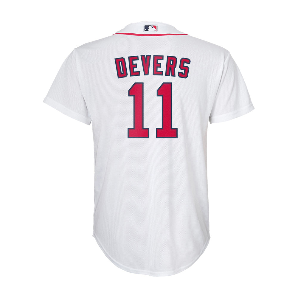 Youth Boston Red Sox Rafael Devers Cool Base Replica Jersey White - vstockx