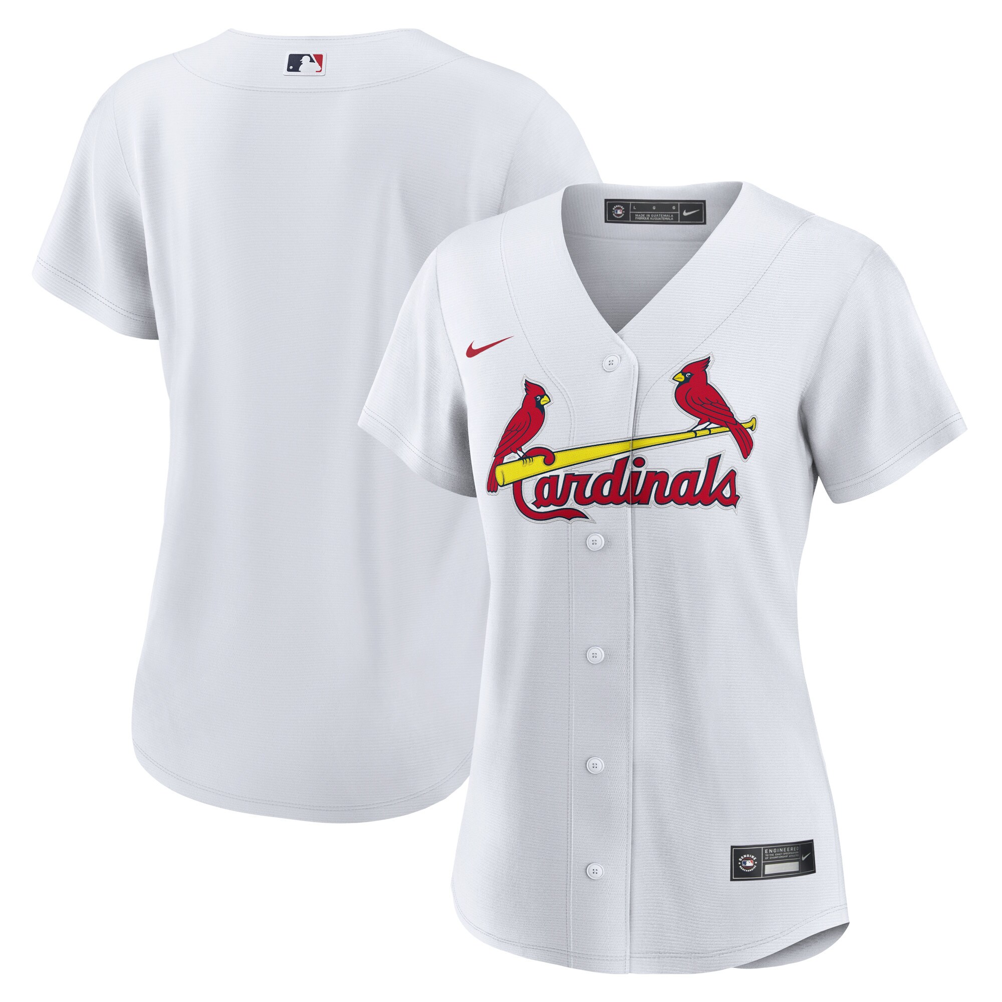 St. Louis Cardinals Nike Women's Home Blank Replica Jersey - White - vstockx