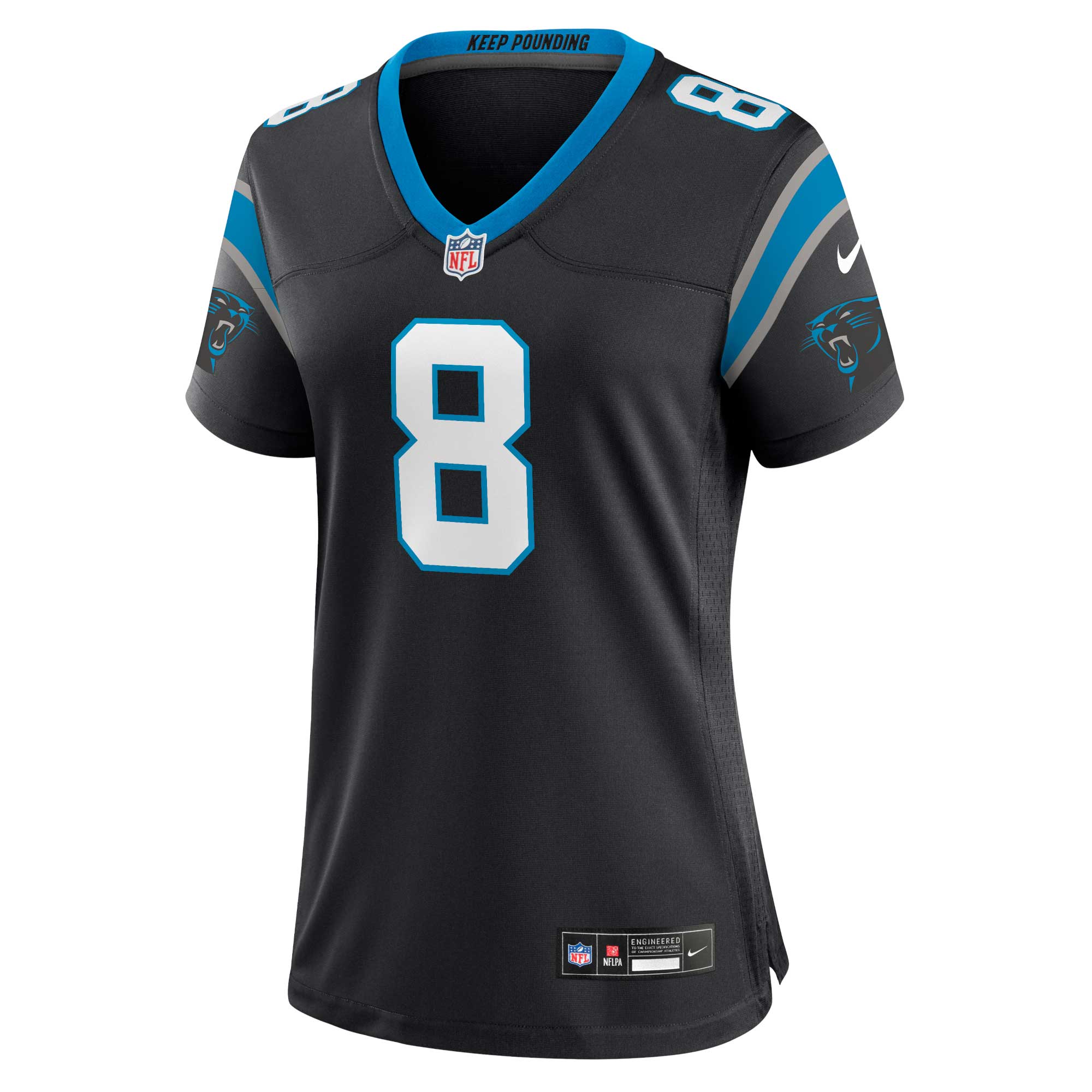 Jaycee Horn Carolina Panthers Nike Women's Player Jersey - Black - vstockx