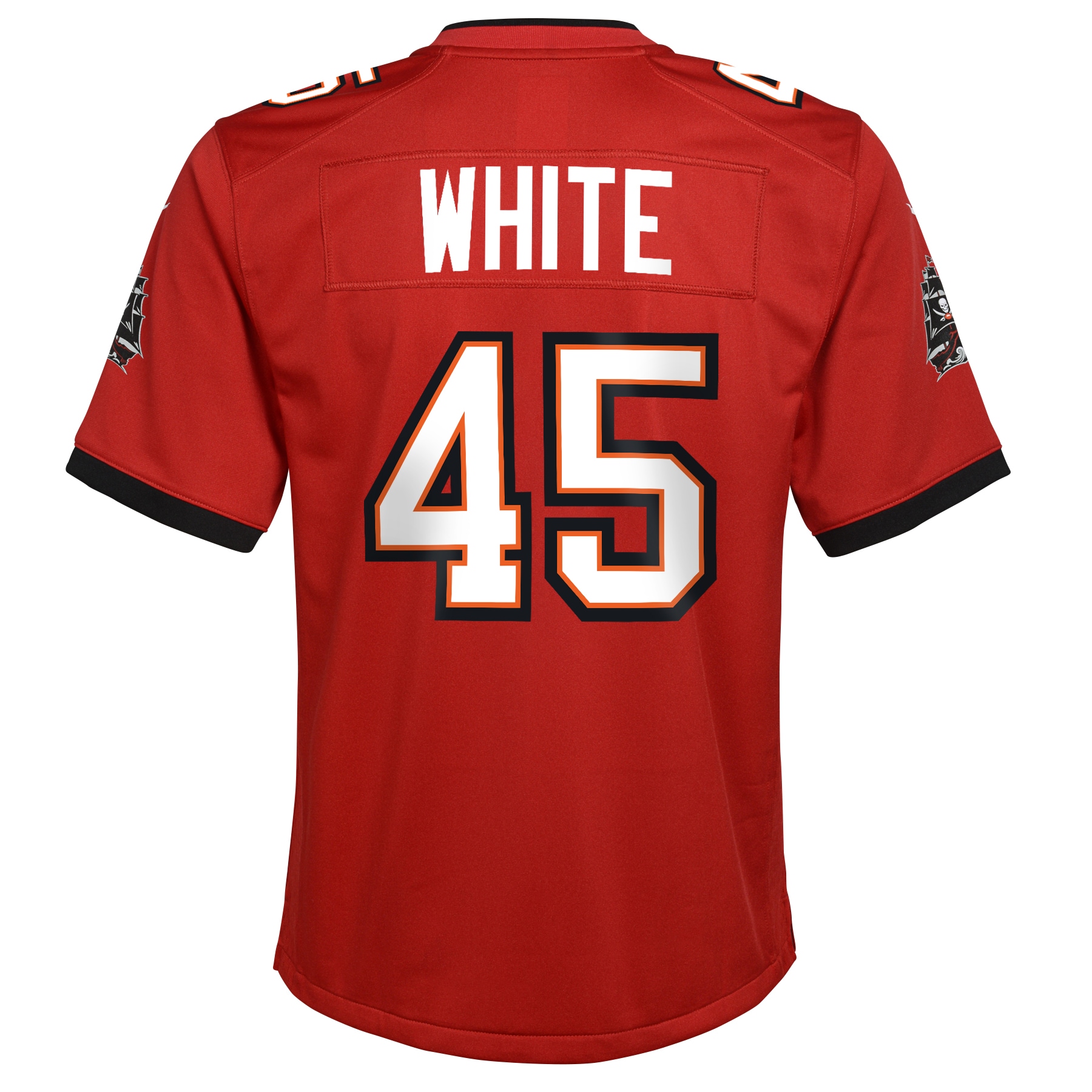 Devin White Tampa Bay Buccaneers Nike Youth Game Jersey - Red - vstockx
