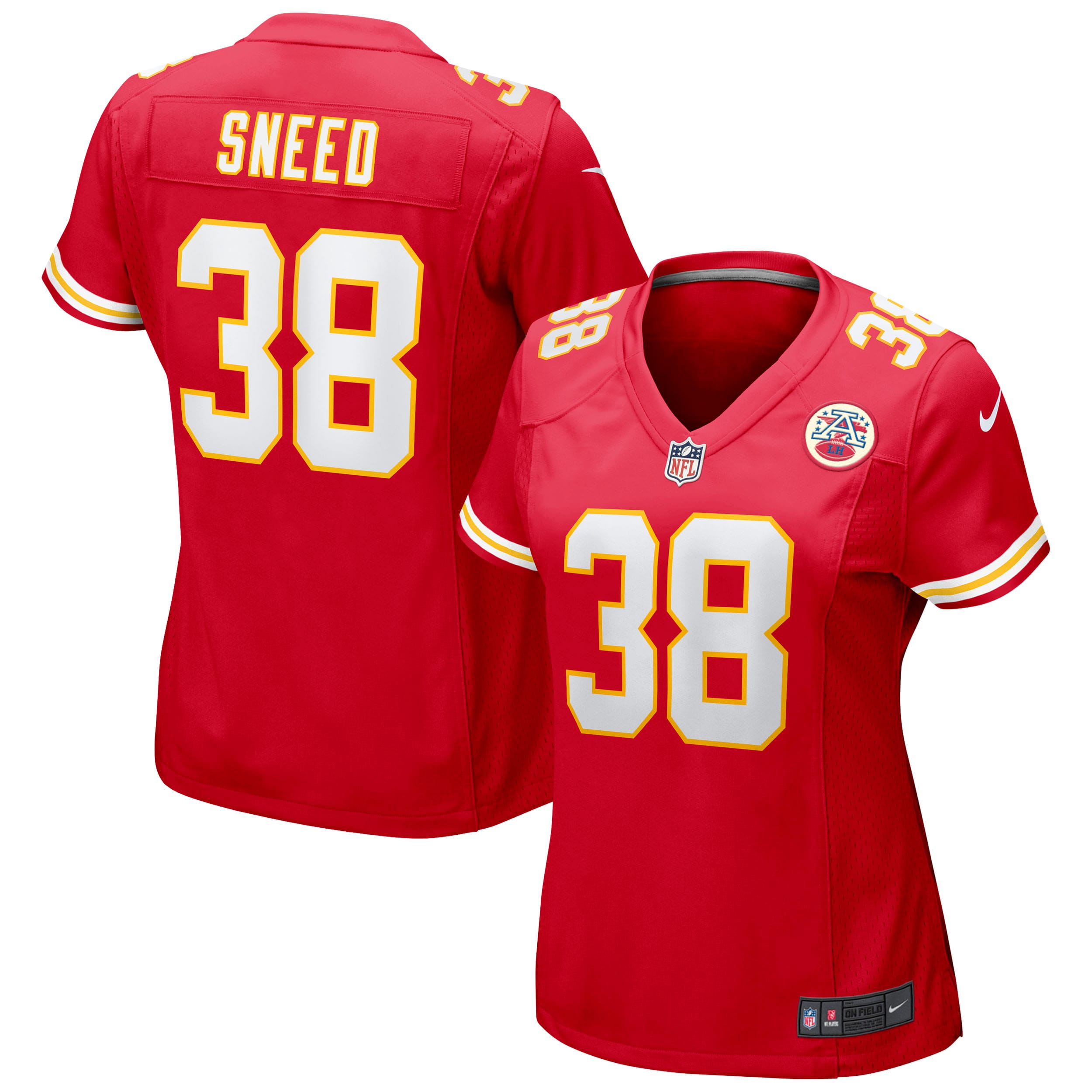 L'Jarius Sneed Kansas City Chiefs Nike Women's Game Jersey - Red - vstockx