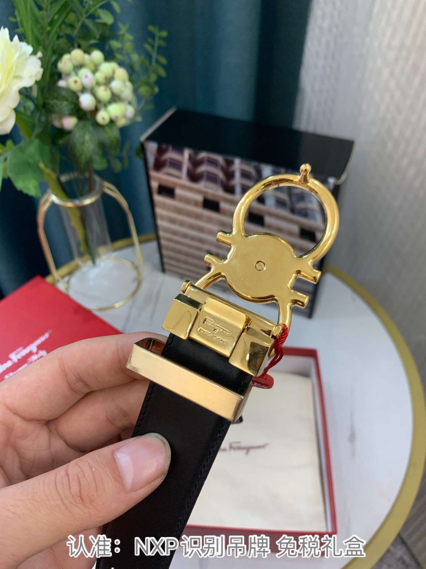 Streetwear Belt Ferragamo 319131 size:3.5cm - vstockx