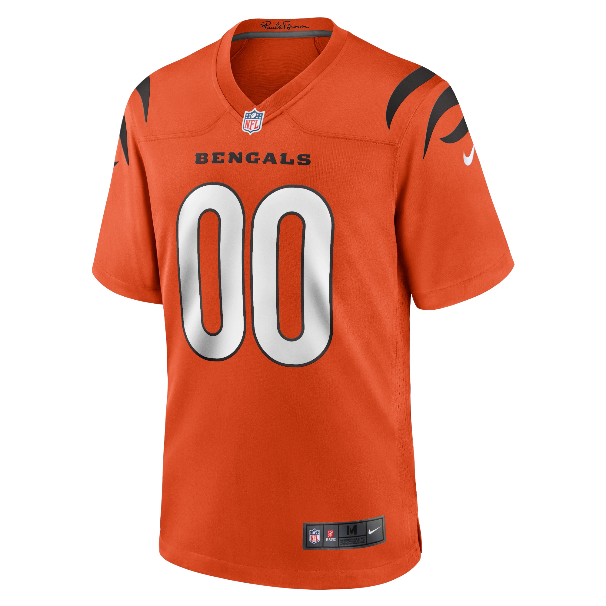 Cincinnati Bengals Nike Alternate Game Custom Jersey - Orange - vstockx