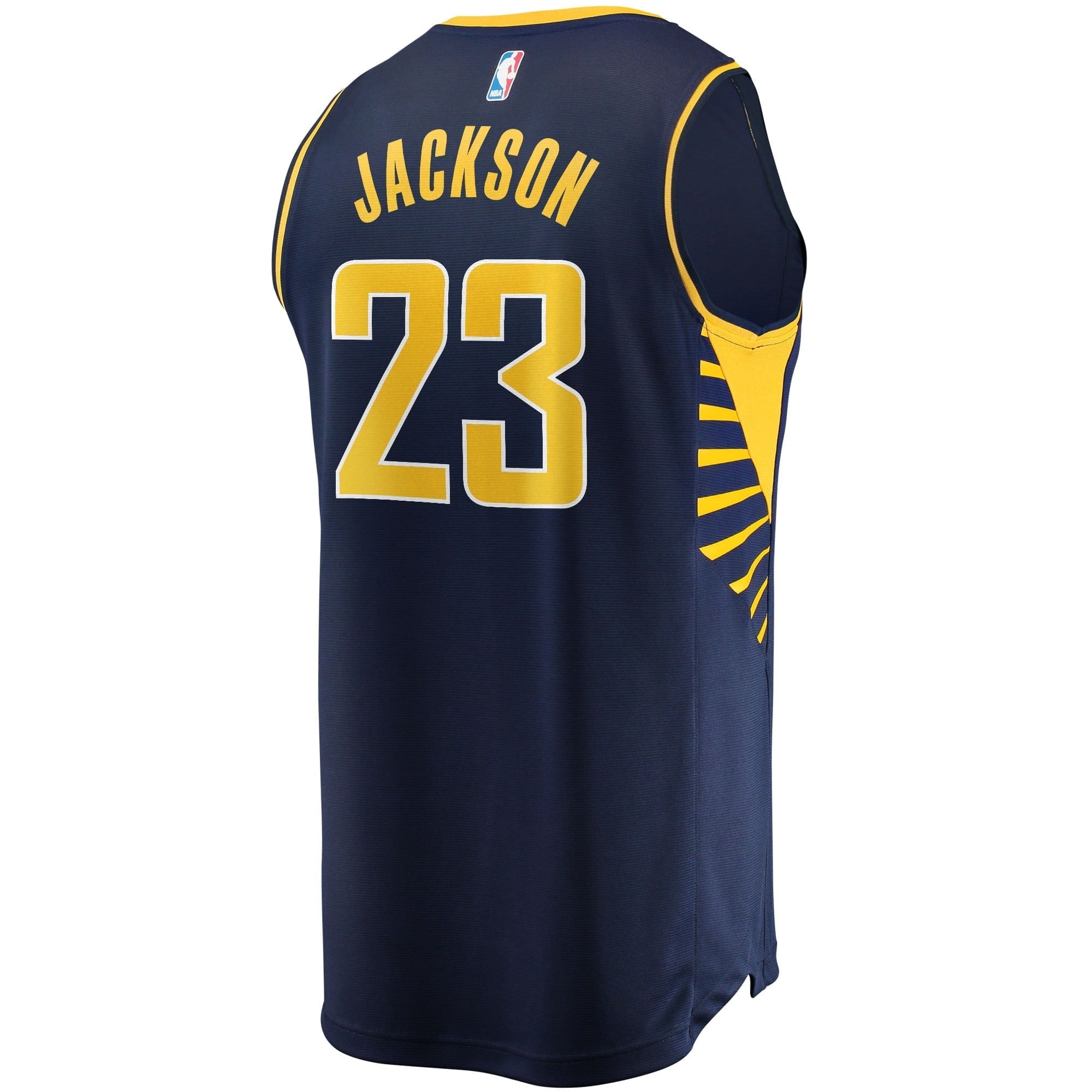 Men's Fanatics Branded Isaiah Jackson Navy Indiana Pacers 2021/22 Fast Break Replica Jersey - Icon Edition - vstockx