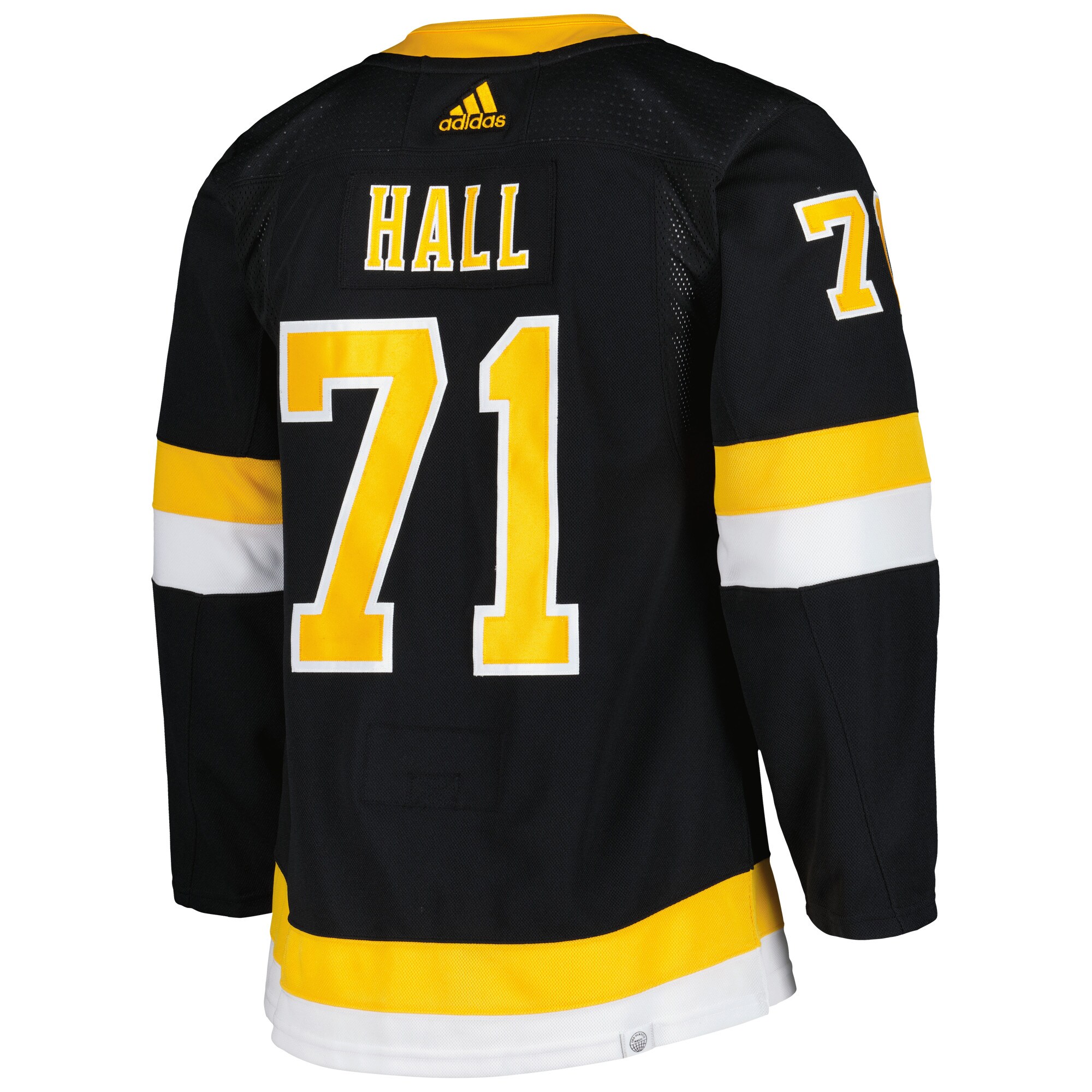 Taylor Hall Boston Bruins adidas Alternate Primegreen Authentic Pro Player Jersey - Black - vstockx
