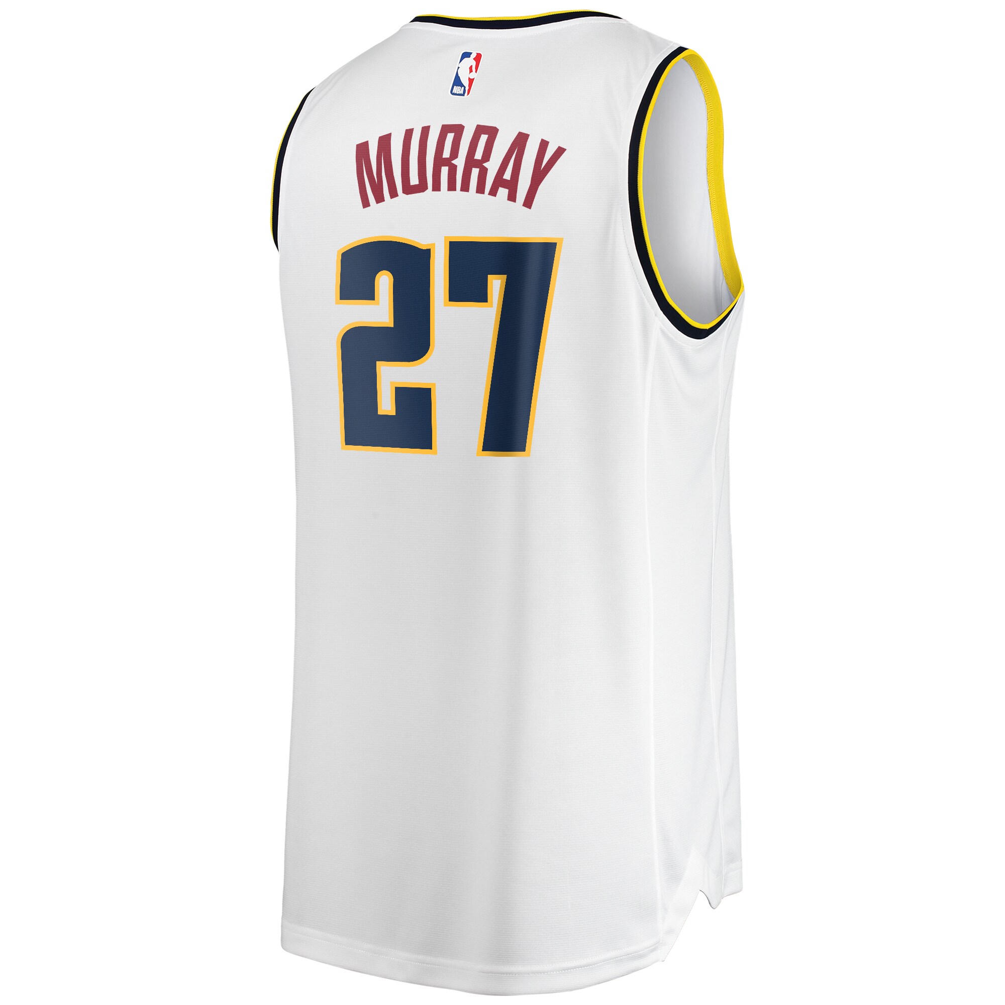 Jamal Murray Denver Nuggets Fanatics Branded Youth White 2023 NBA Finals Champions Fast Break Player Jersey - Association Edition - vstockx
