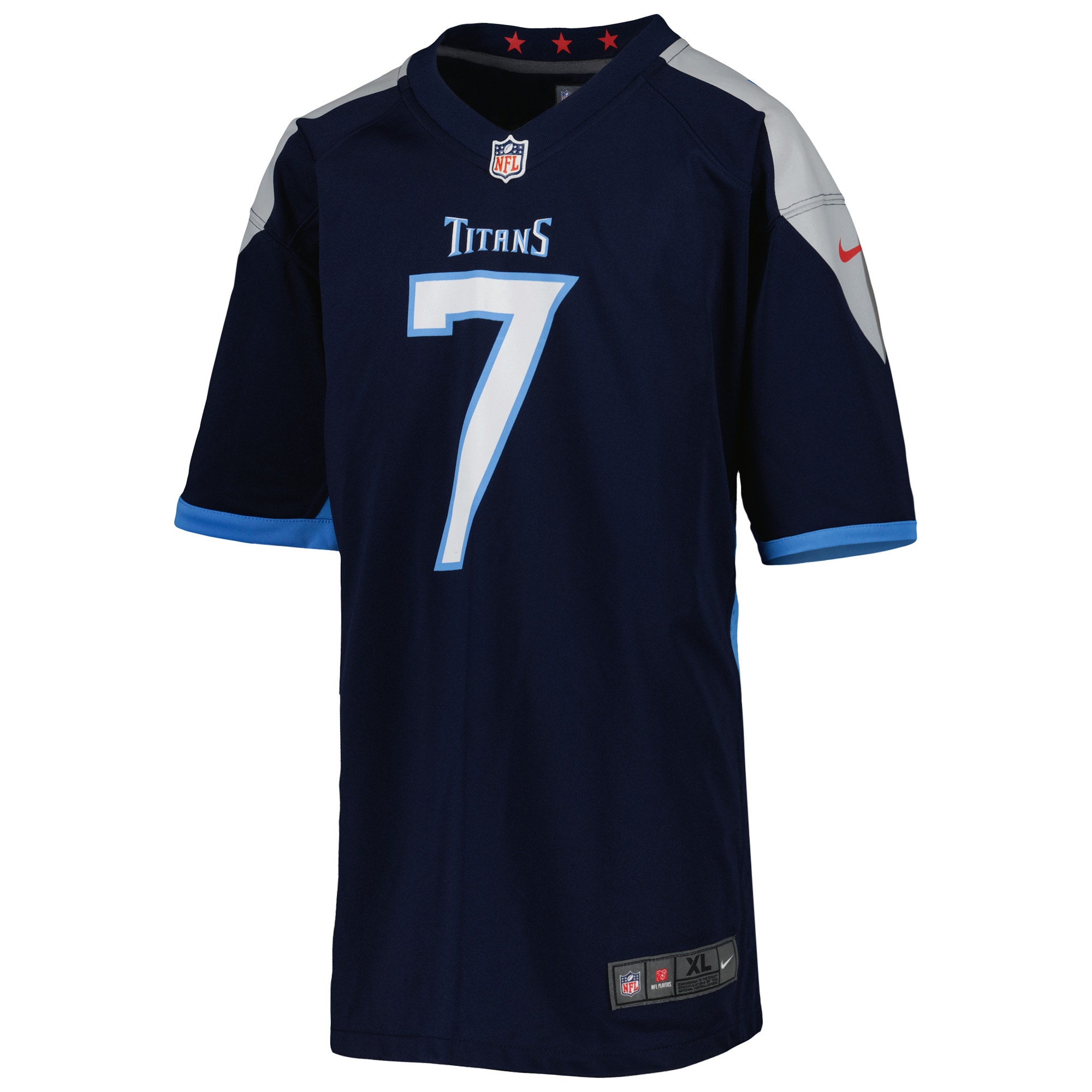 Malik Willis Tennessee Titans Nike Youth Game Jersey - Navy - vstockx