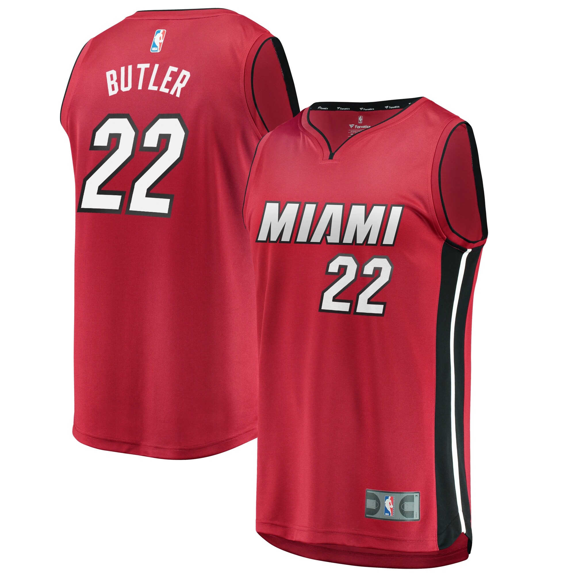 Jimmy Butler Miami Heat Fanatics Branded Fast Break Replica Jersey Red - Statement Edition - vstockx