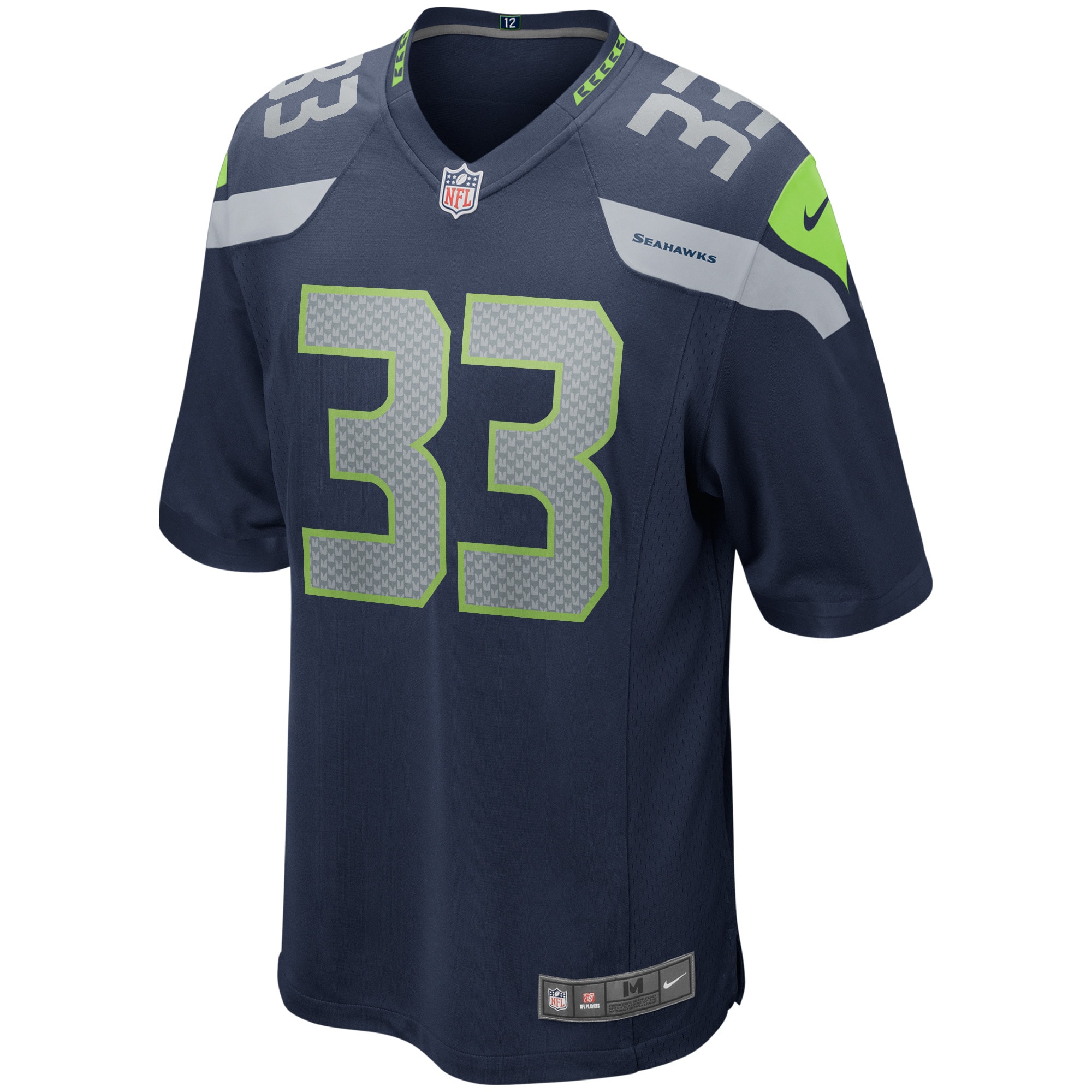 Jamal Adams Seattle Seahawks Nike Game Player Jersey - College Navy - vstockx