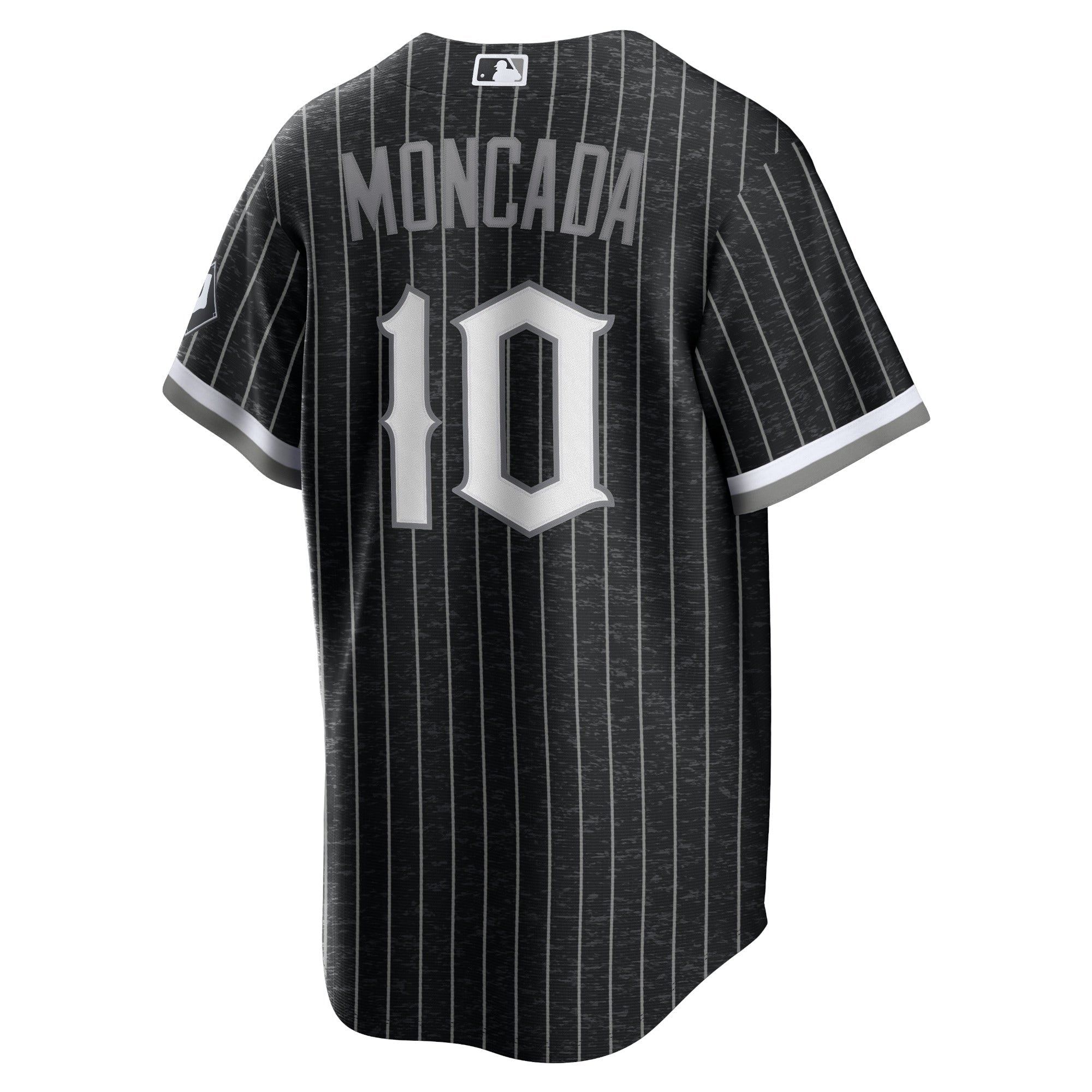 Men's Nike Yoan Moncada Black Chicago White Sox City Connect Replica Player Jersey - vstockx
