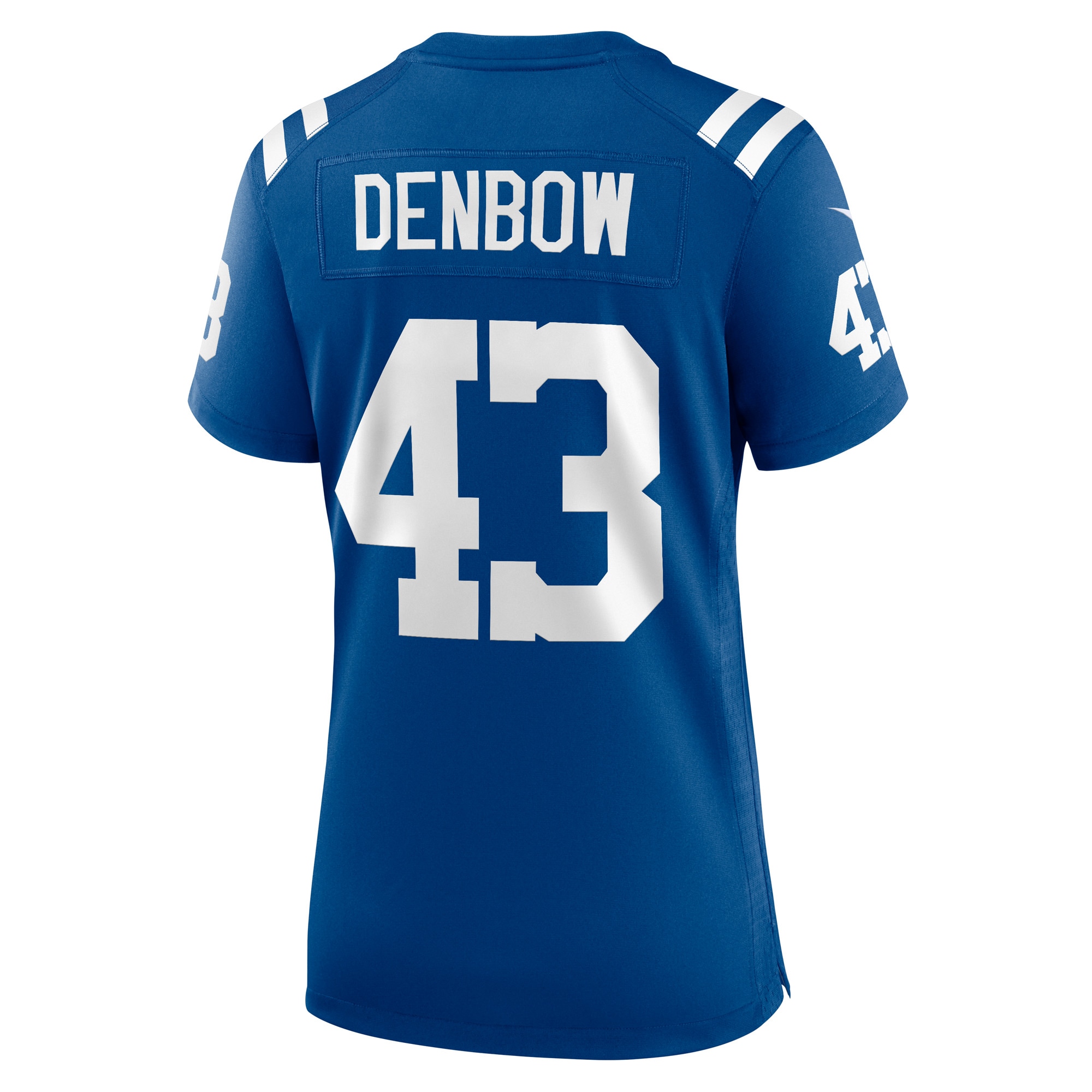 Trevor Denbow Indianapolis Colts Nike Women's Game Player Jersey - Royal - vstockx