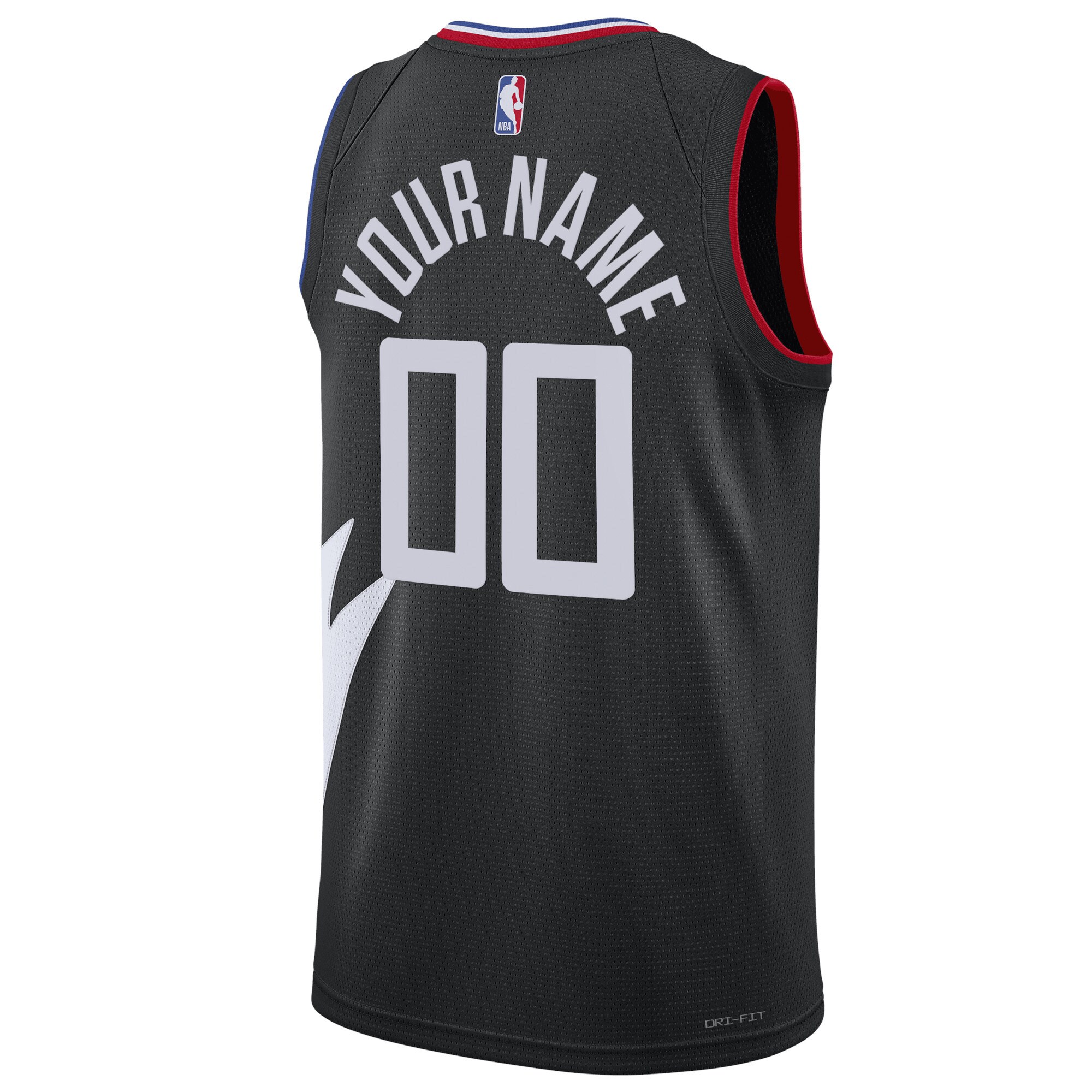 LA Clippers Jordans Brand Unisex 2022/23 Swingman Custom Jersey - Statement Edition - Black - vstockx