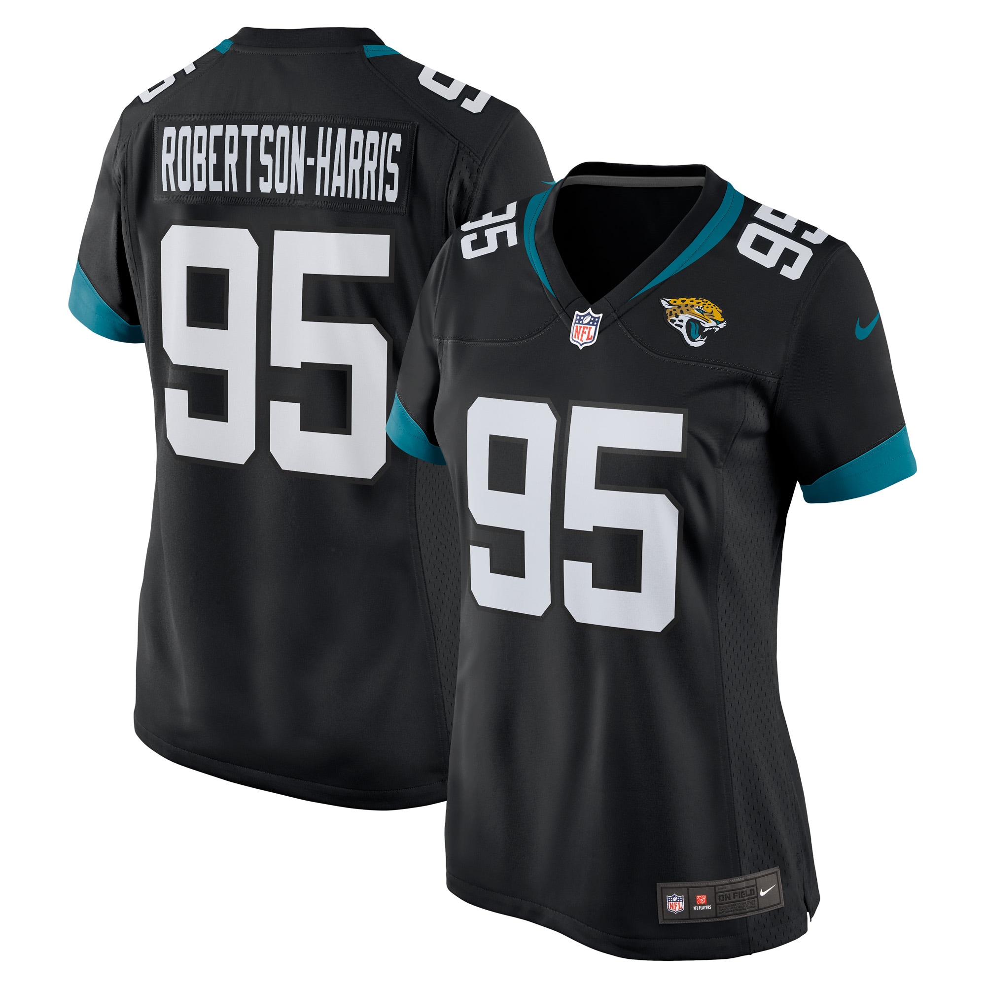 Roy Robertson-Harris Jacksonville Jaguars Nike Women's Game Jersey - Black - vstockx
