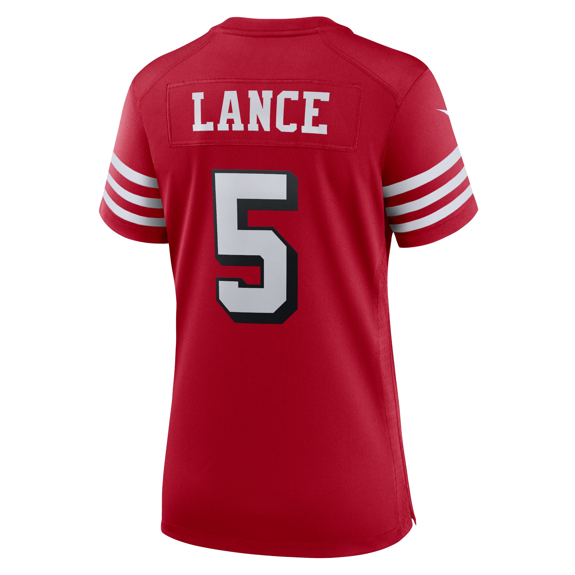 Trey Lance San Francisco 49ers Nike Women's Alternate Game Jersey - Scarlet - vstockx