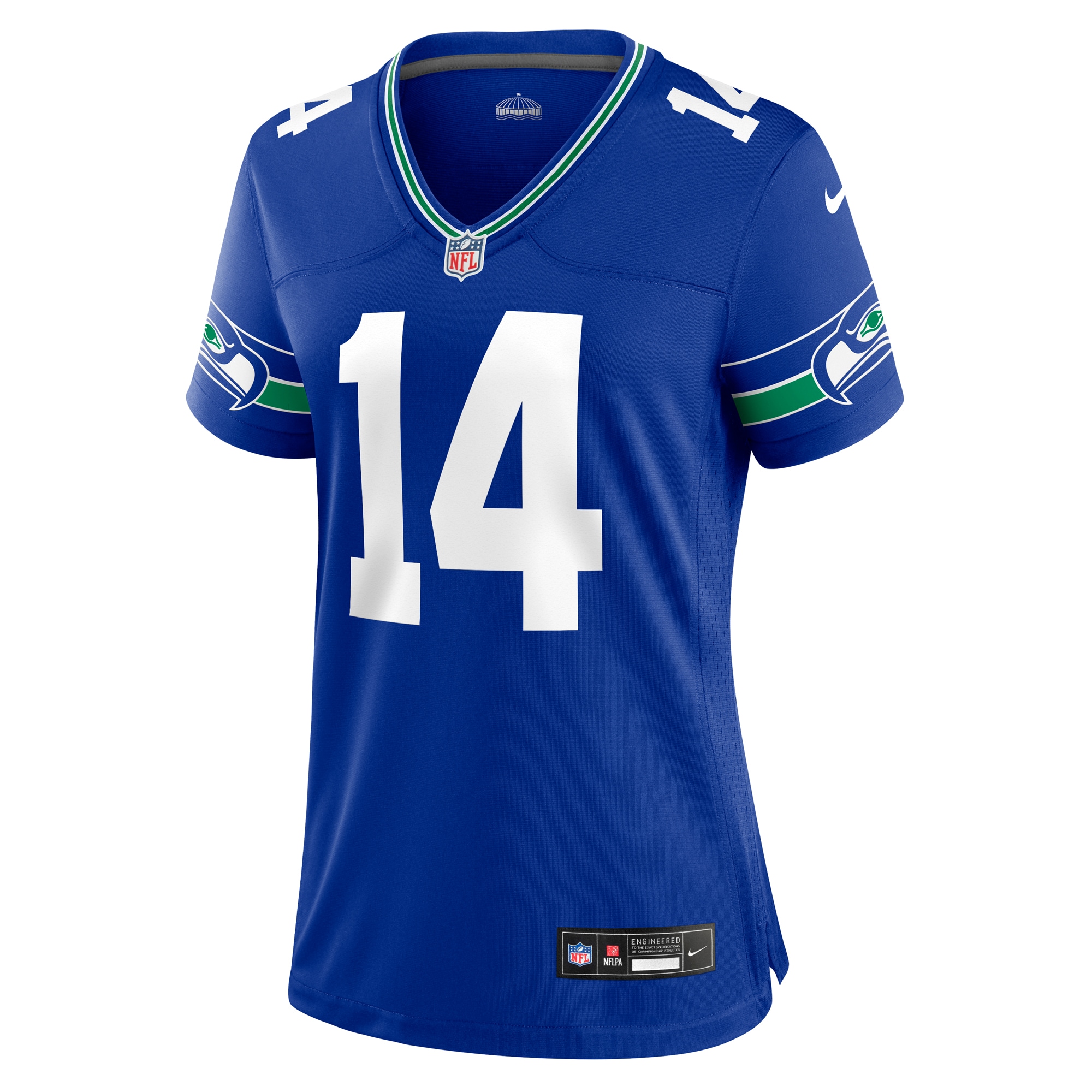DK Metcalf Seattle Seahawks Nike Women's Player Jersey - Royal - vstockx