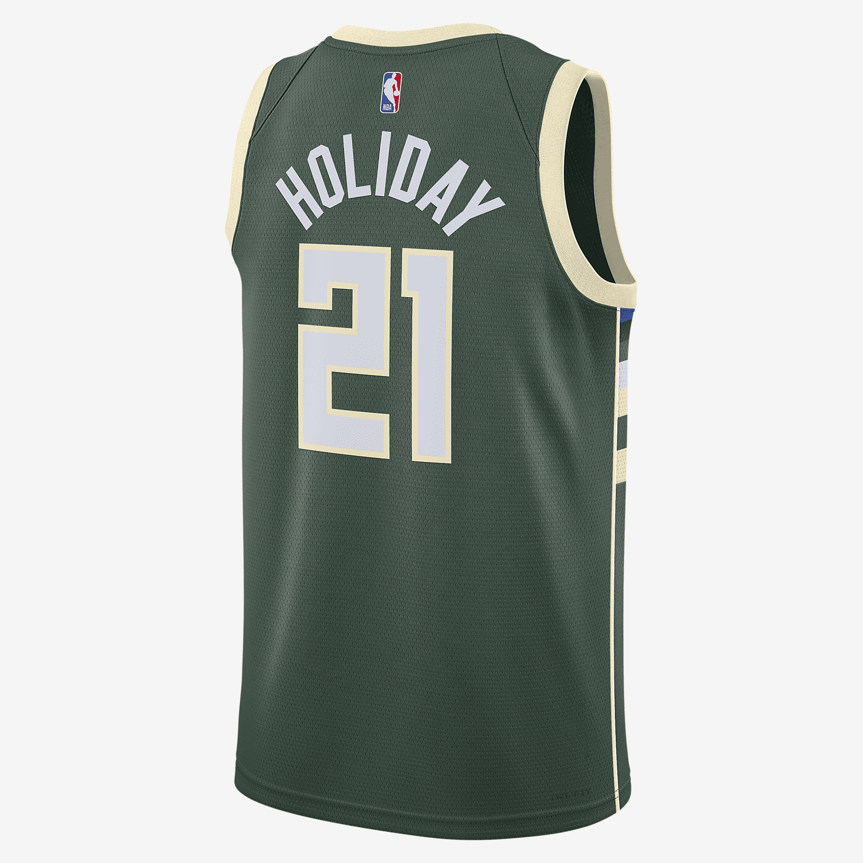 Milwaukee Bucks Icon Edition 2022/23 Nike Dri-FIT NBA Swingman Jersey - Fir - vstockx