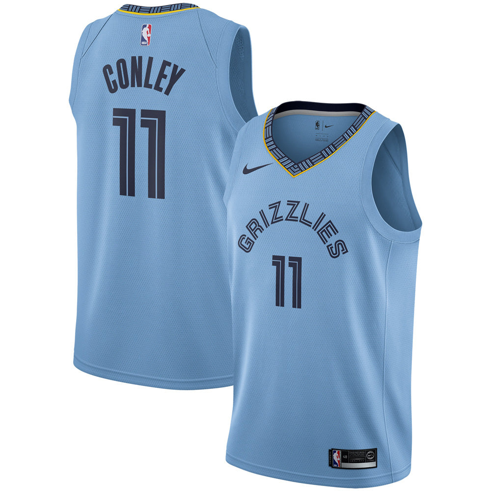 Men's Memphis Grizzlies Mike Conley Statement Edition Jersey - Light Blue - vstockx