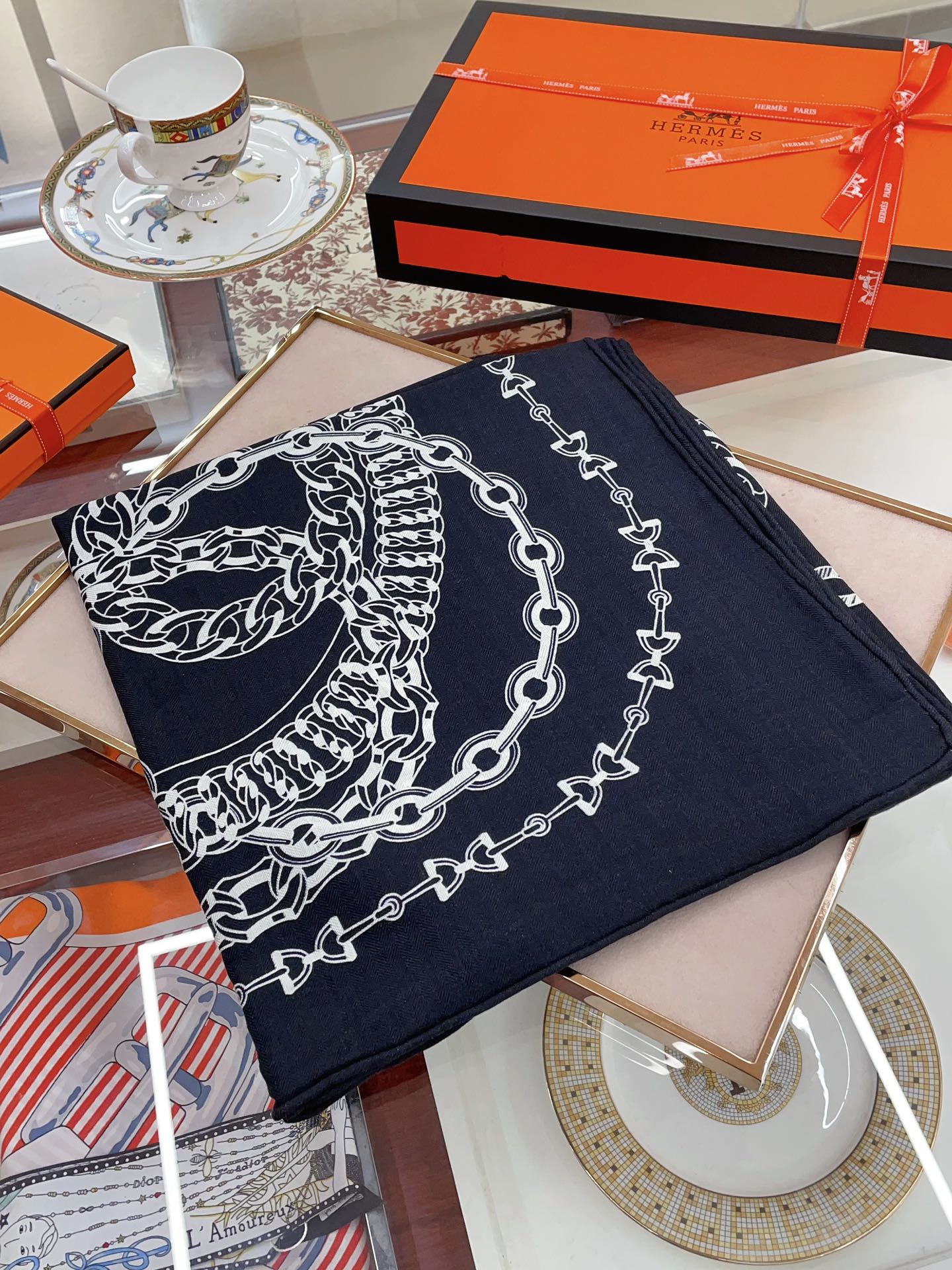 Streetwear Scarf Hermes 328739 SIZE:140cm*140cm - vstockx