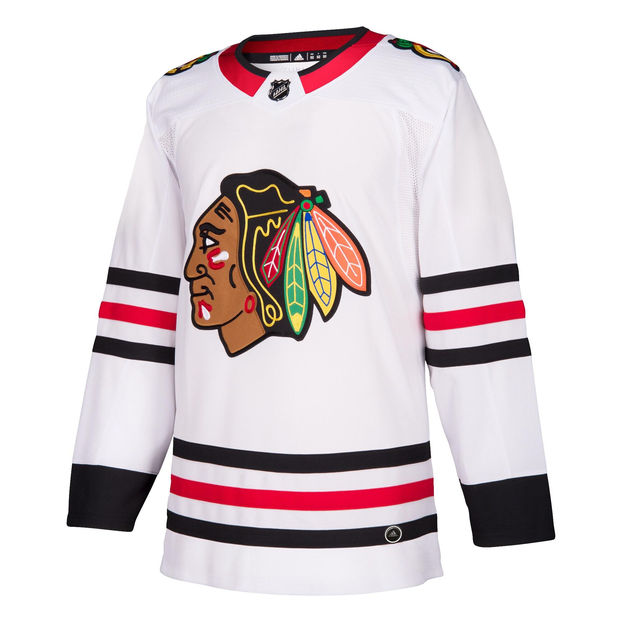 Chicago Blackhawks adidas Away Authentic Blank Jersey - White - vstockx