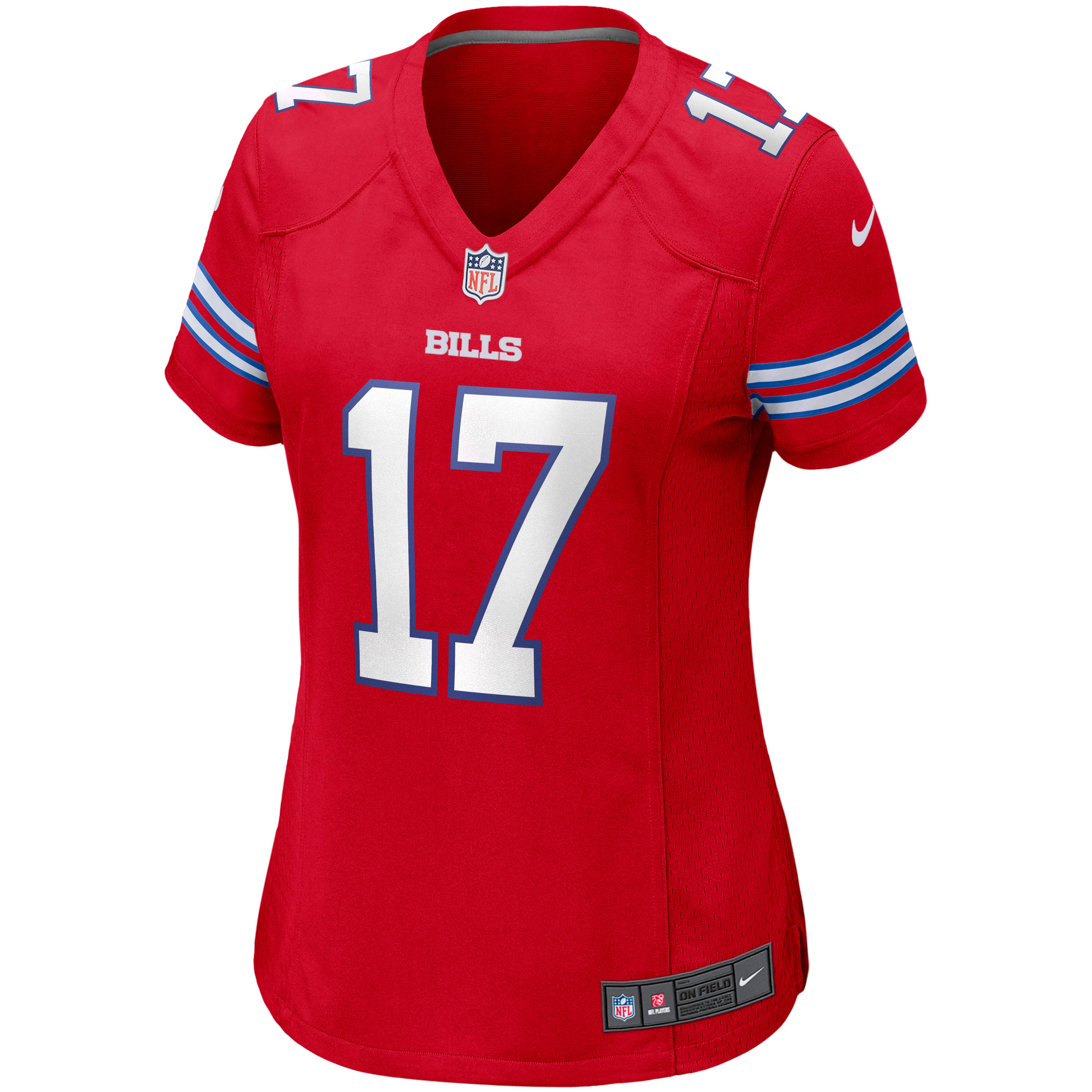 Josh Allen Buffalo Bills Nike Women's Alternate Game Player Jersey - Red - vstockx