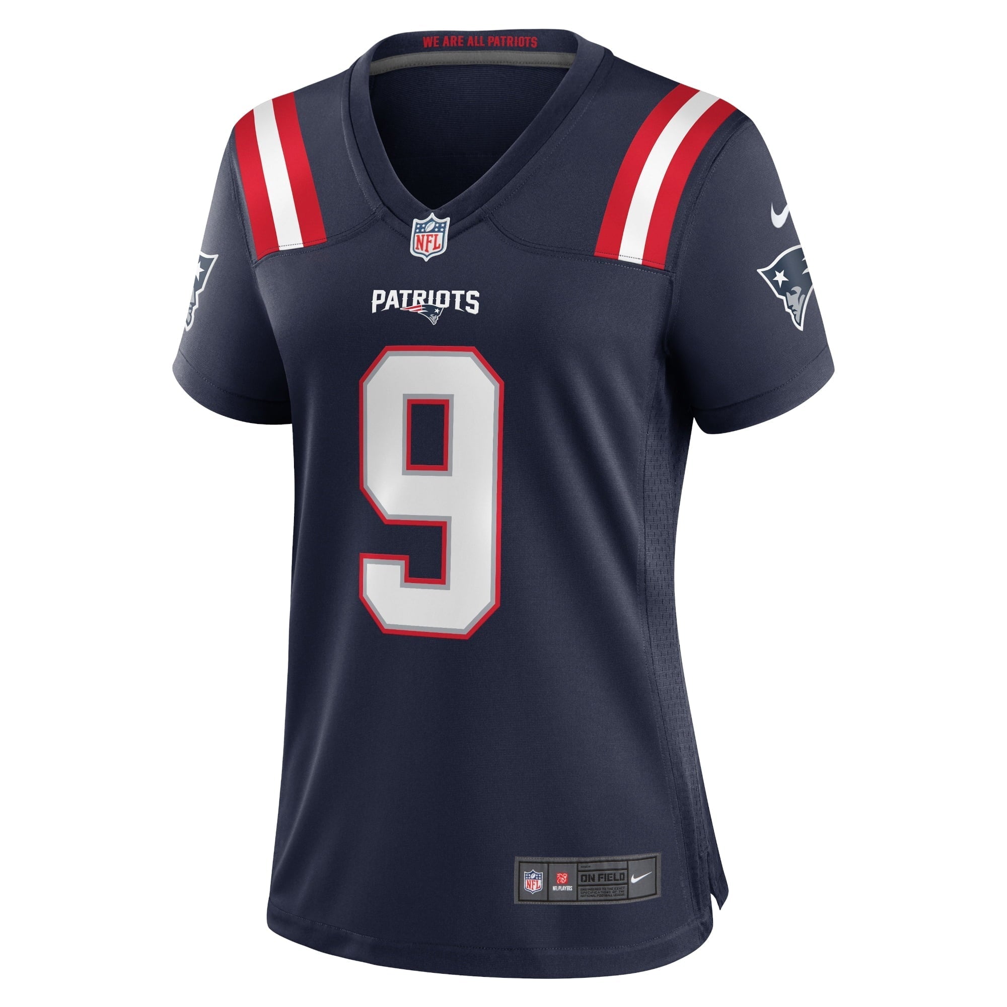 Women's Nike Matthew Judon Navy New England Patriots Team Game Jersey - vstockx