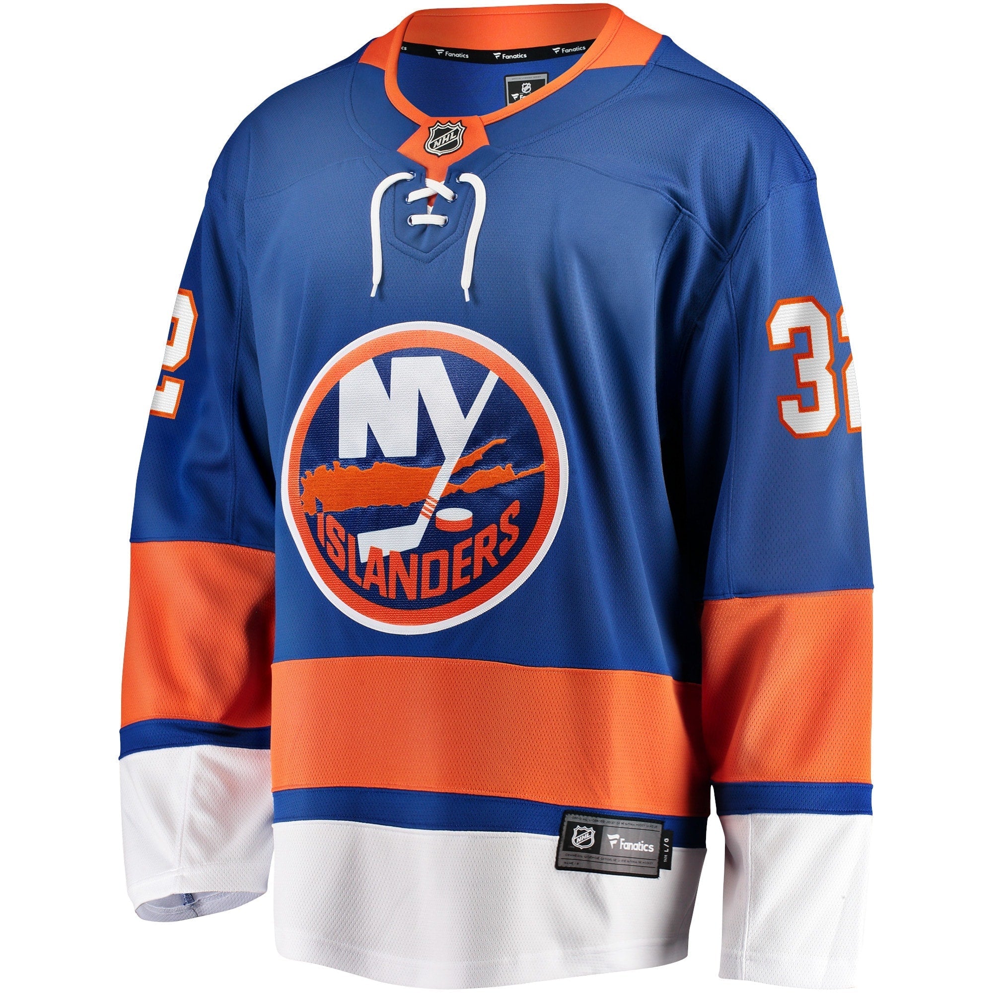 Men's Fanatics Branded Ross Johnston Royal New York Islanders Home Breakaway Player Jersey - vstockx
