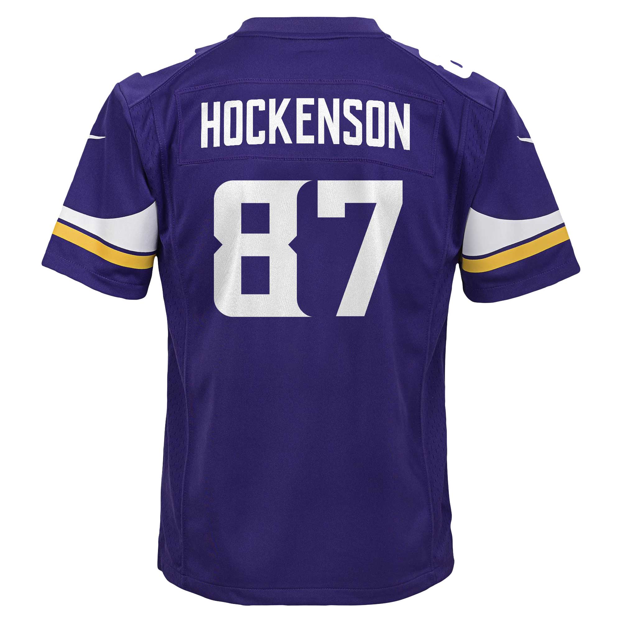 T.J. Hockenson Minnesota Vikings Nike Youth Game Jersey - Purple - vstockx