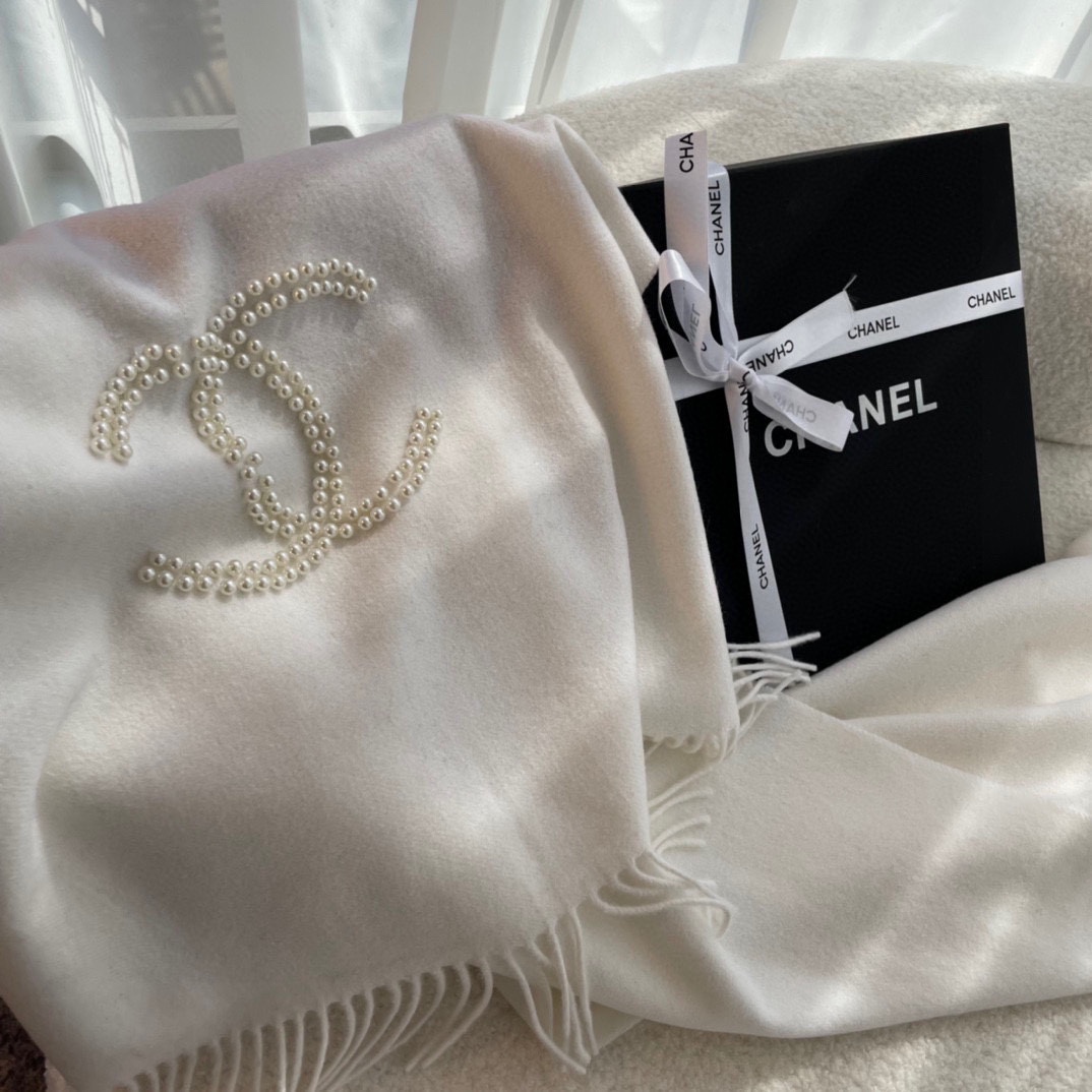 Streetwear Scarf CHANEL 329013 SIZE:70*200cm - vstockx