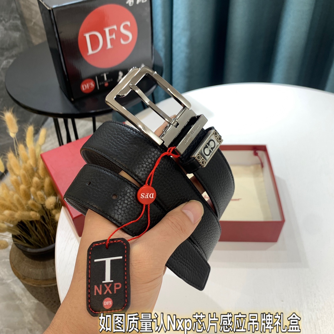 Streetwear Belt Ferragamo 319429 size:3.5cm - vstockx