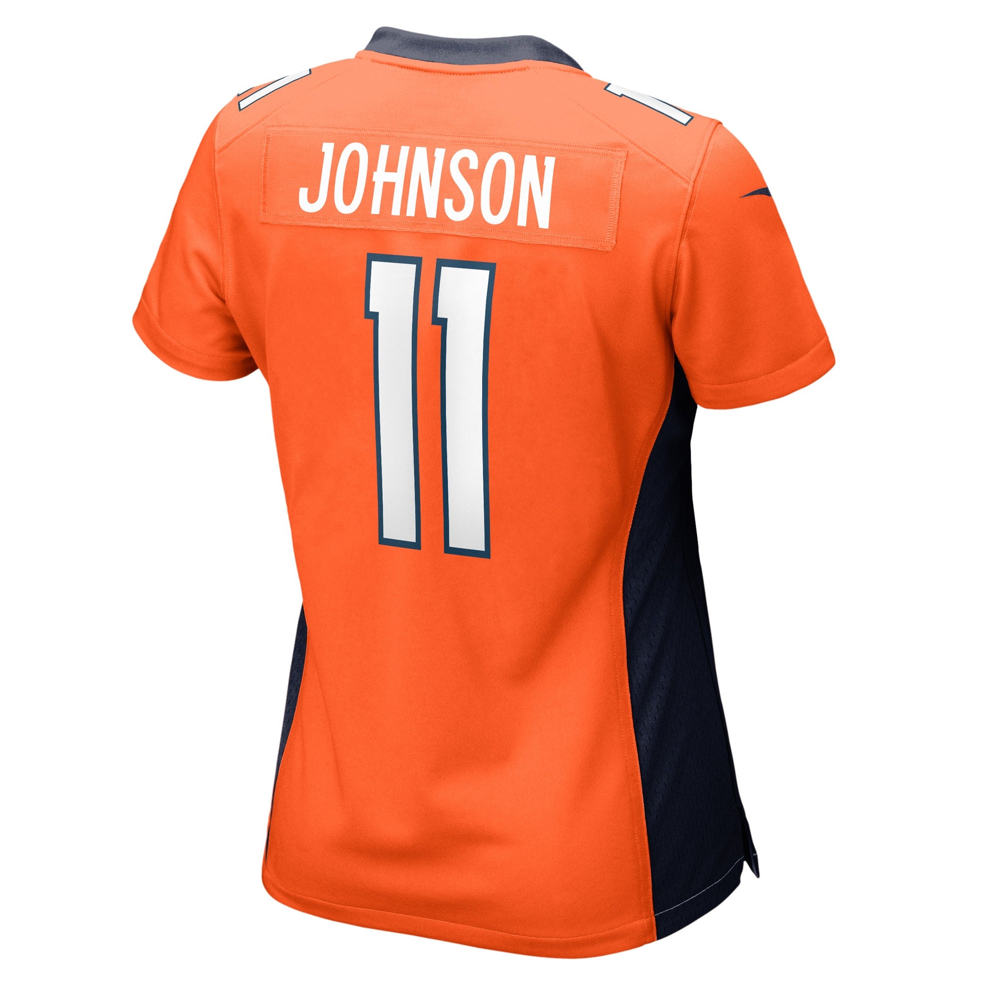 Women's Nike Josh Johnson Orange Denver Broncos Game Player Jersey - vstockx