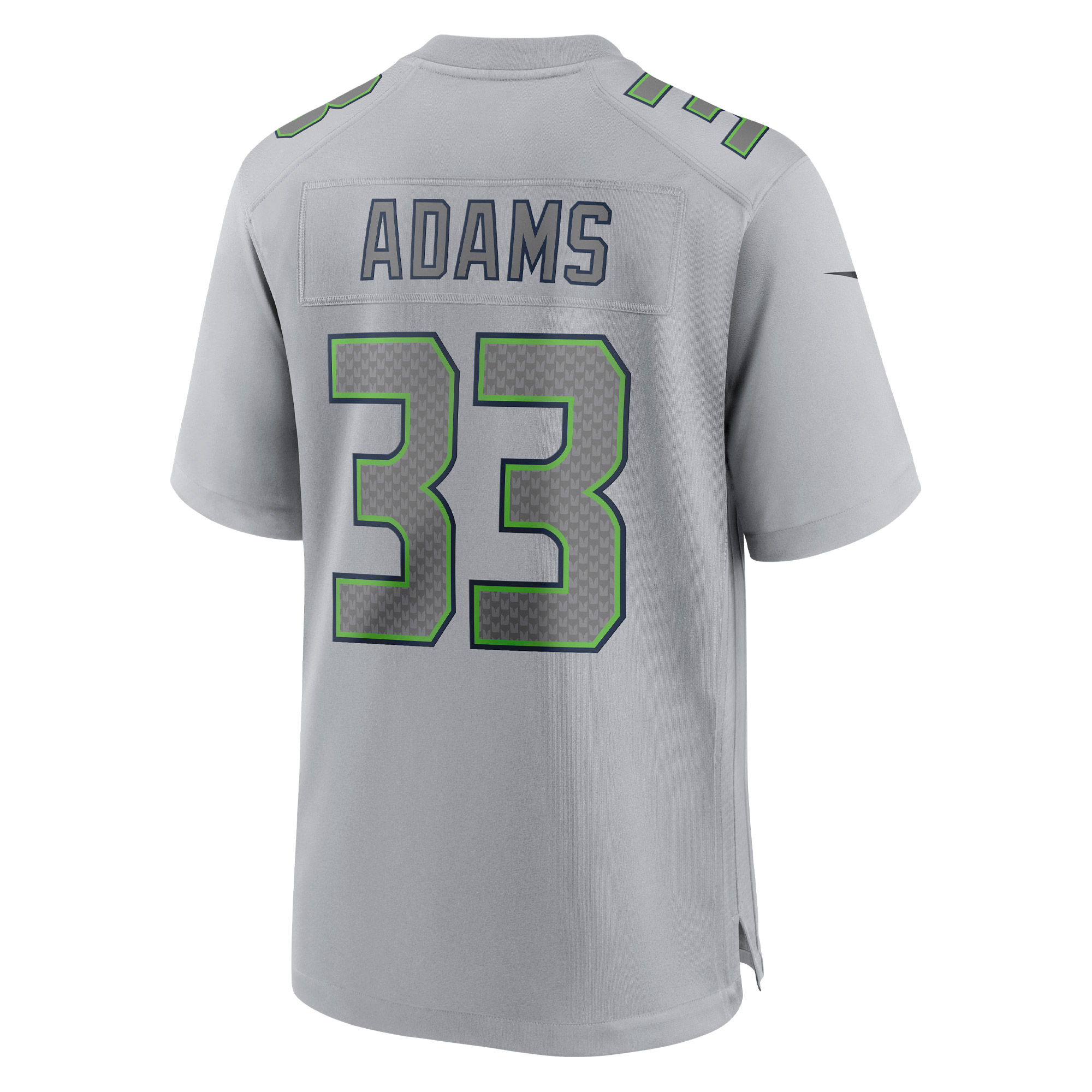Jamal Adams Seattle Seahawks Nike Atmosphere Fashion Game Jersey - Gray - vstockx