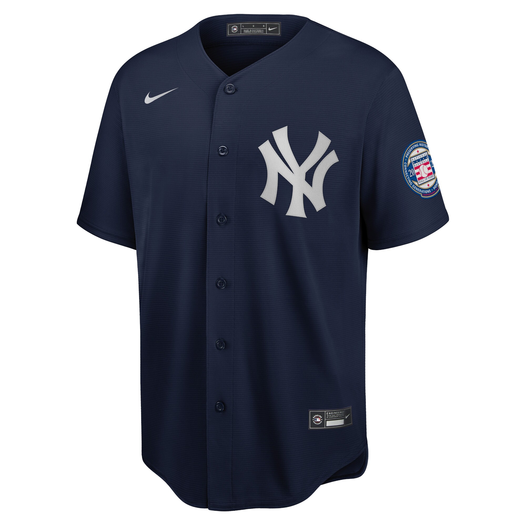 Derek Jeter New York Yankees Nike 2020 Hall of Fame Induction Alternate Replica Player Jersey - Navy - vstockx