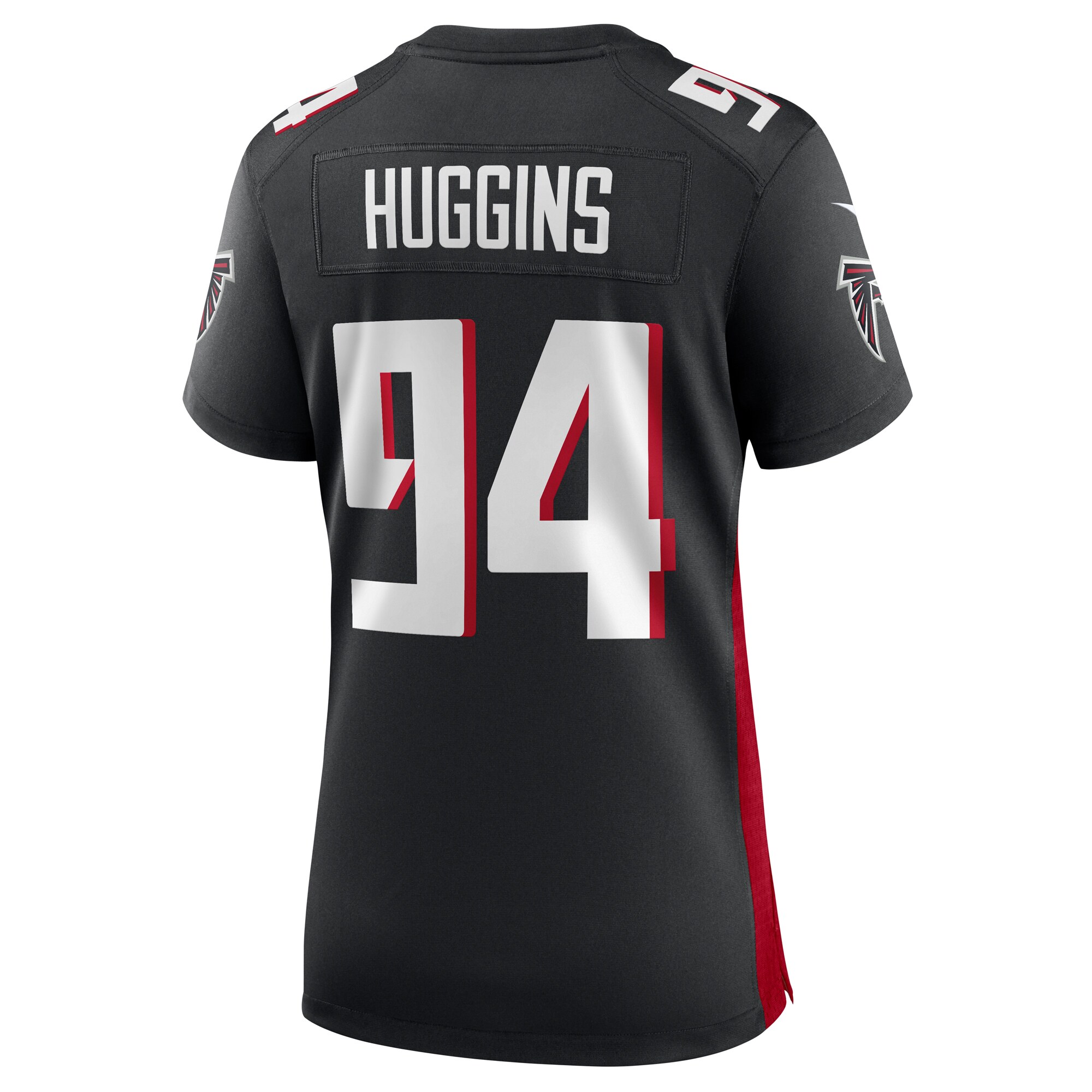 Albert Huggins Atlanta Falcons Nike Women's Team Game Jersey - Black - vstockx