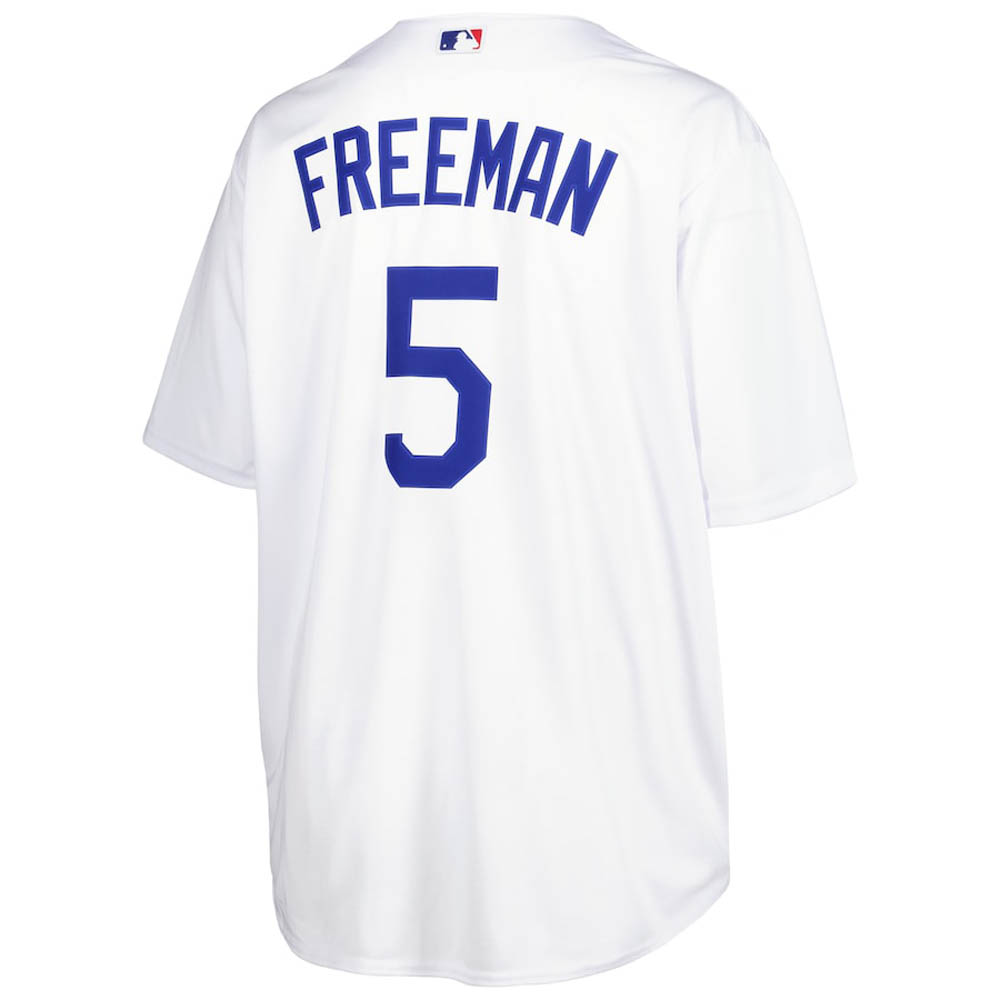 Youth Los Angeles Dodgers Freddie Freeman Cool Base Replica Home Jersey - White - vstockx