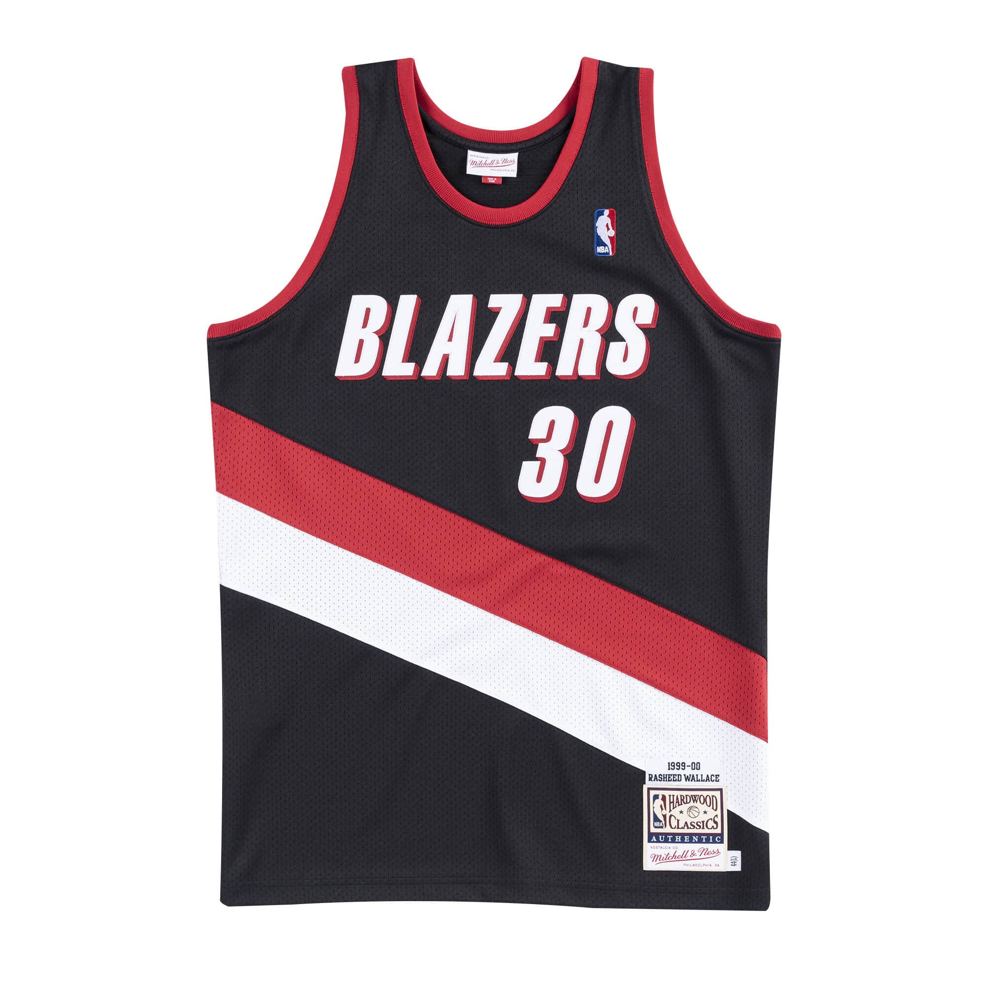Authentic Jersey Portland Trail Blazers Road 1999-00 Rasheed Wallace - vstockx