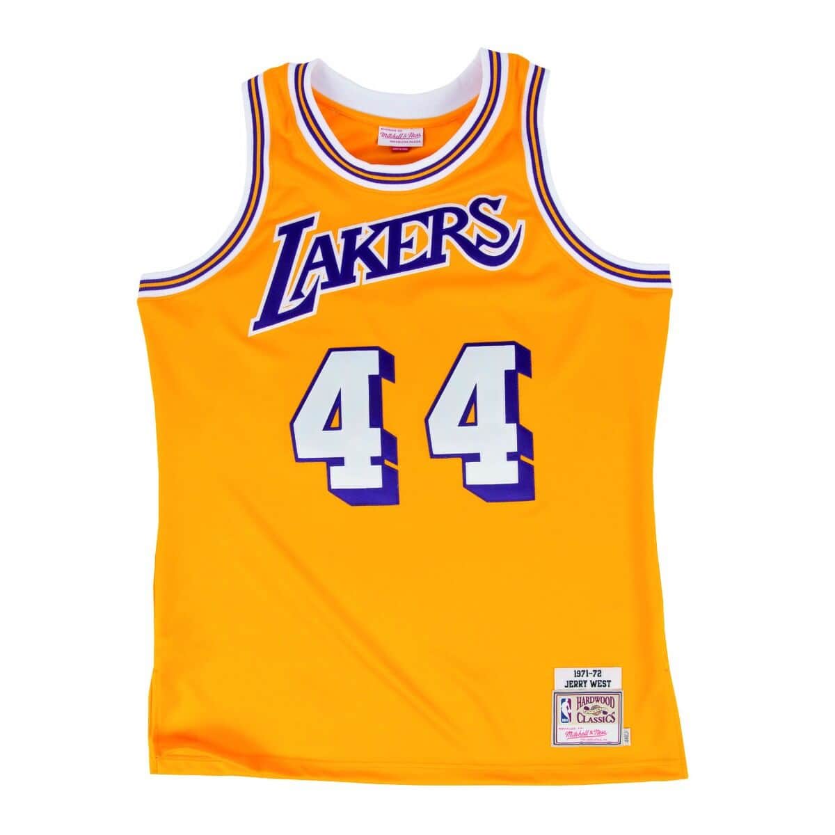 Jerry West 1971 Authentic Jersey Los Angeles Lakers - vstockx