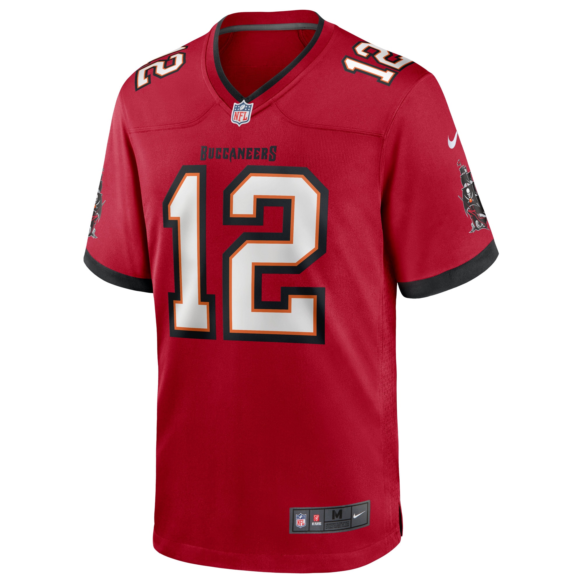Tom Brady Tampa Bay Buccaneers Nike Game Player Jersey - Red - vstockx