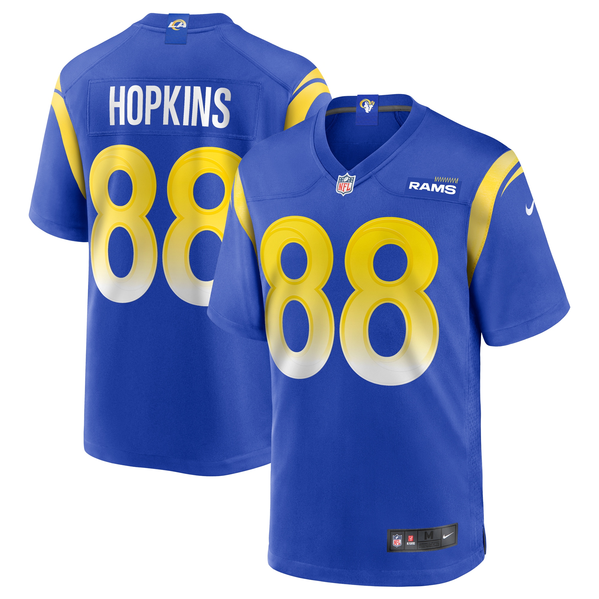 Brycen Hopkins Los Angeles Rams Nike Game Jersey - Royal - vstockx