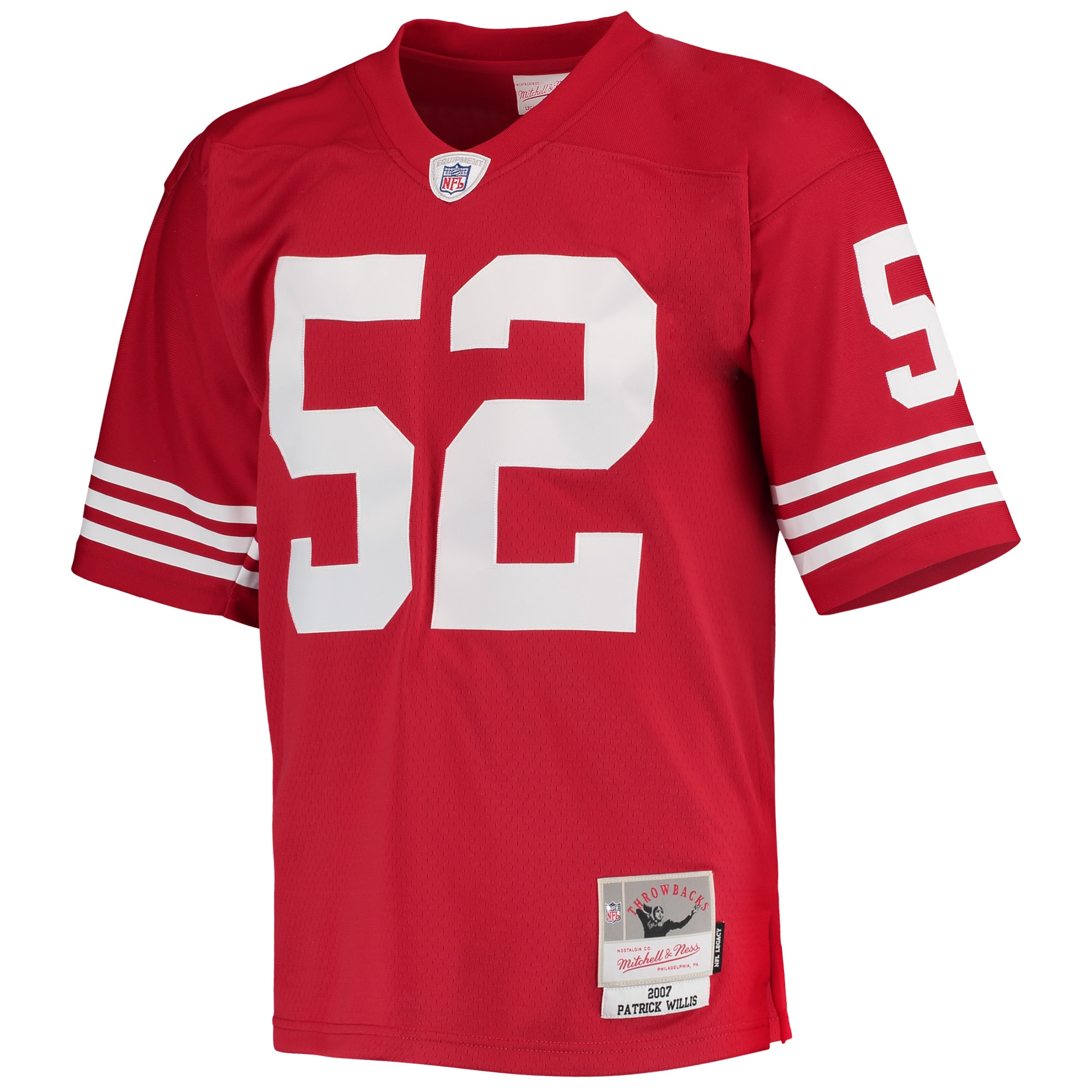 Patrick Willis San Francisco 49ers Mitchell & Ness Legacy Replica Jersey - Scarlet - vstockx